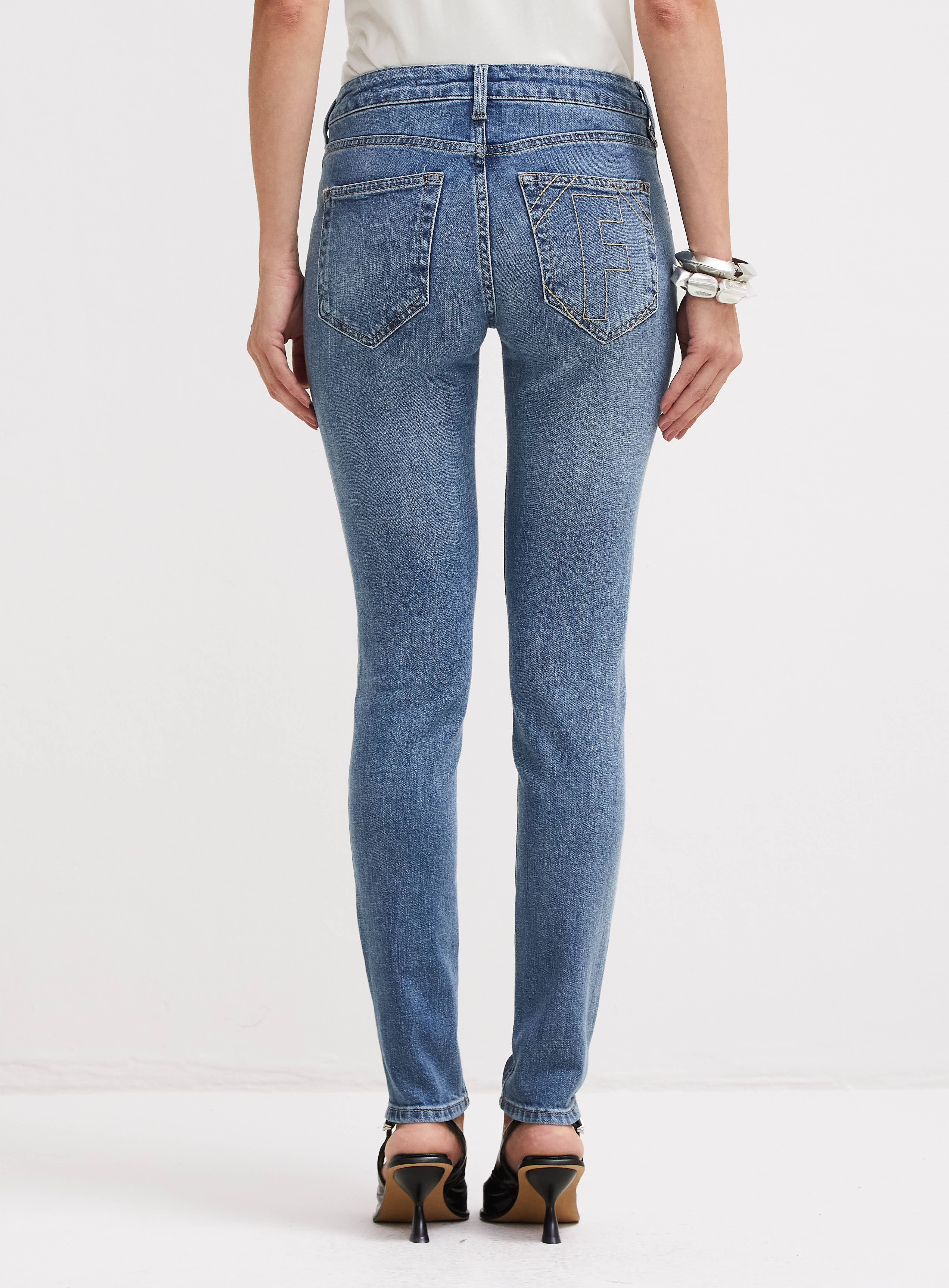 CALÇA JEANS MARISA SKINNY 38 INDIGO