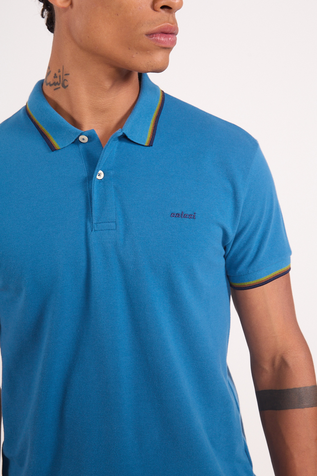 POLO COLCCI GG MARROM COCONUT