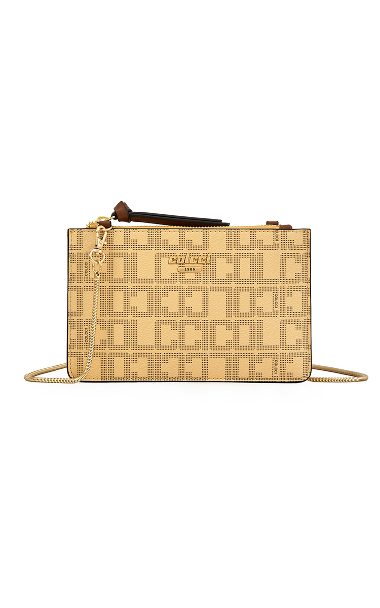 BOLSA COLCCI FEM MONOGRAMA PVC U CAFE