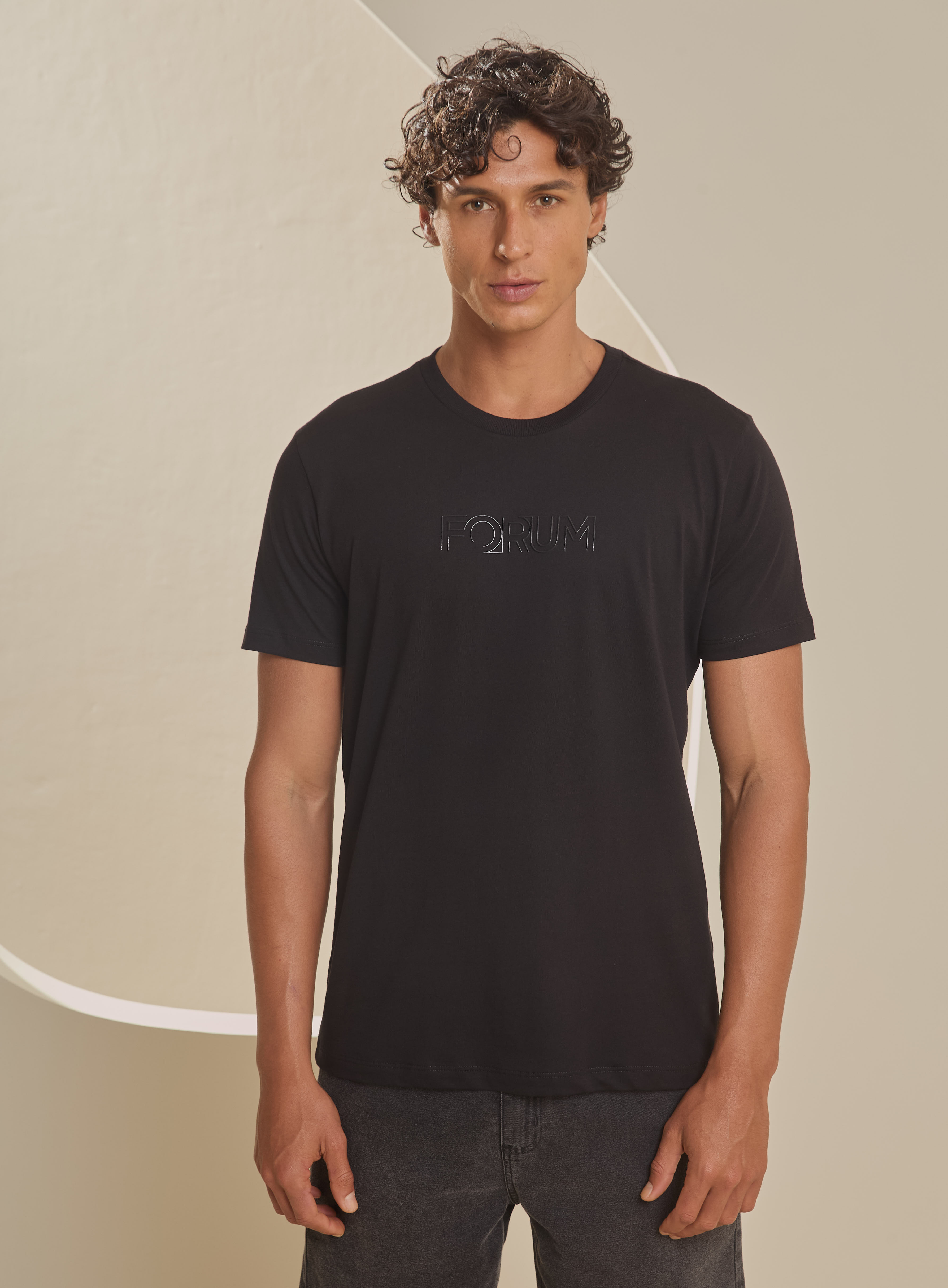 CAMISETA FORUM GG PRETO
