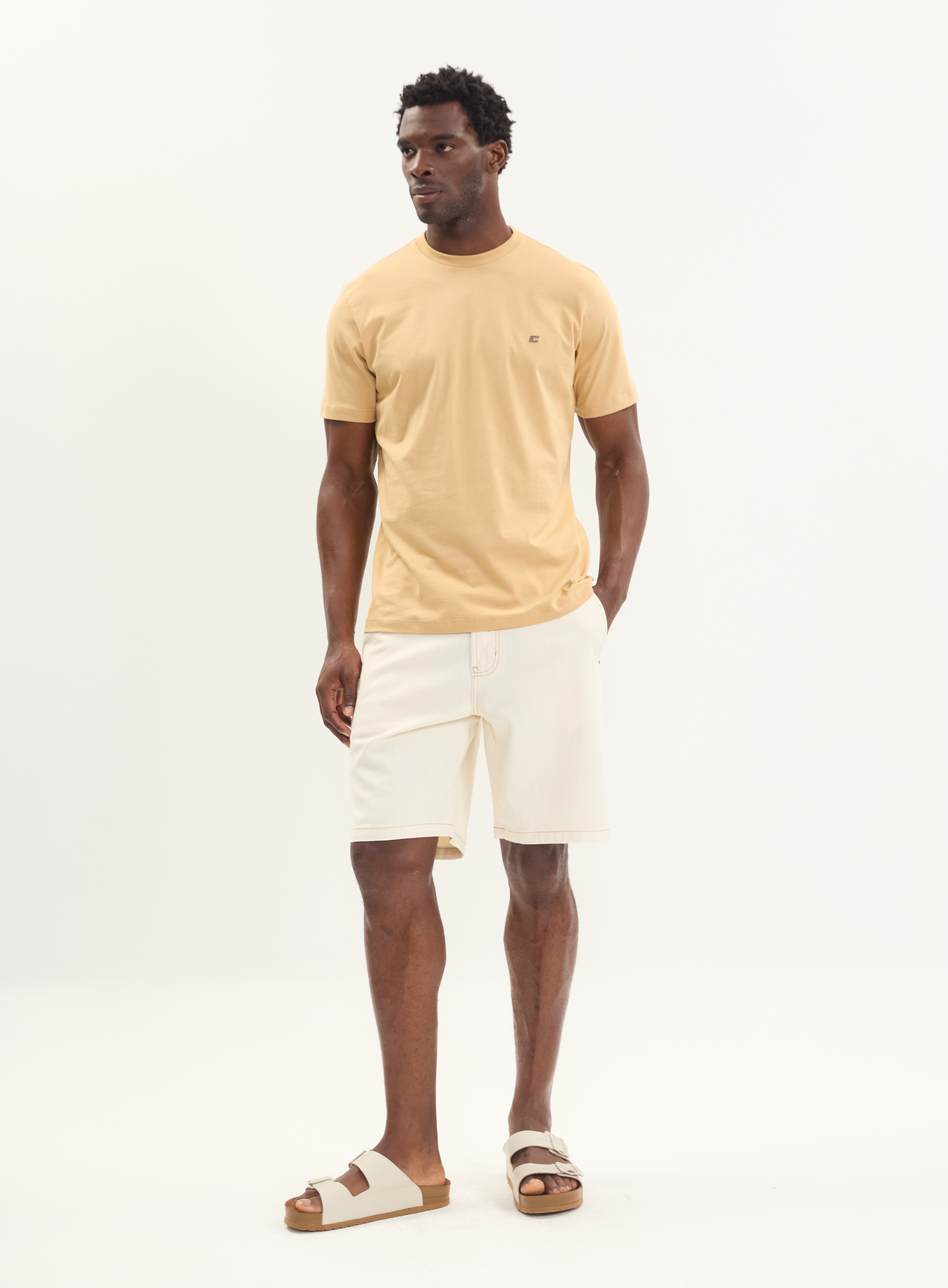 CAMISETA COLCCI G BEGE FLAVO