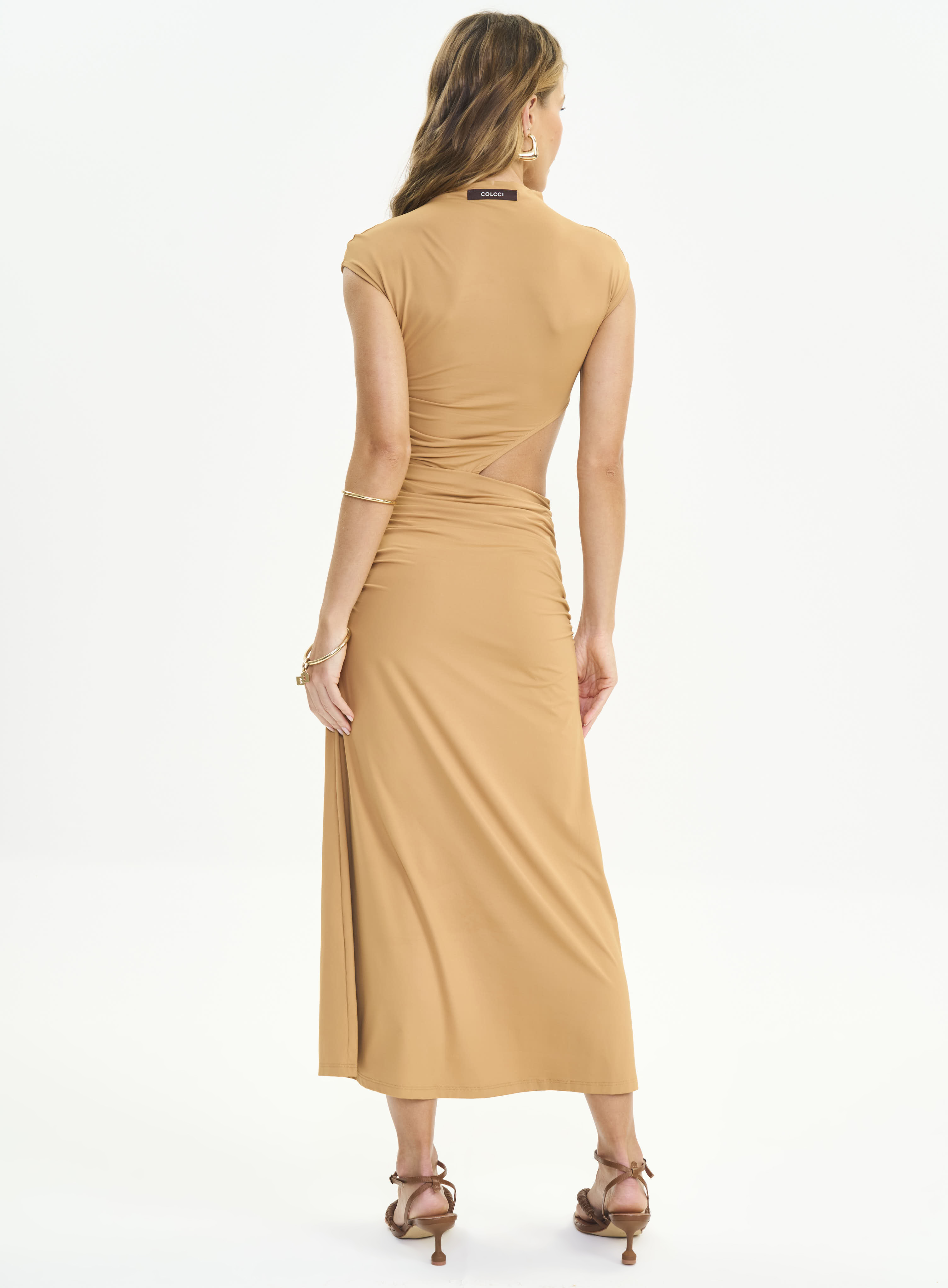 VESTIDO COLCCI P MARROM FEIJO