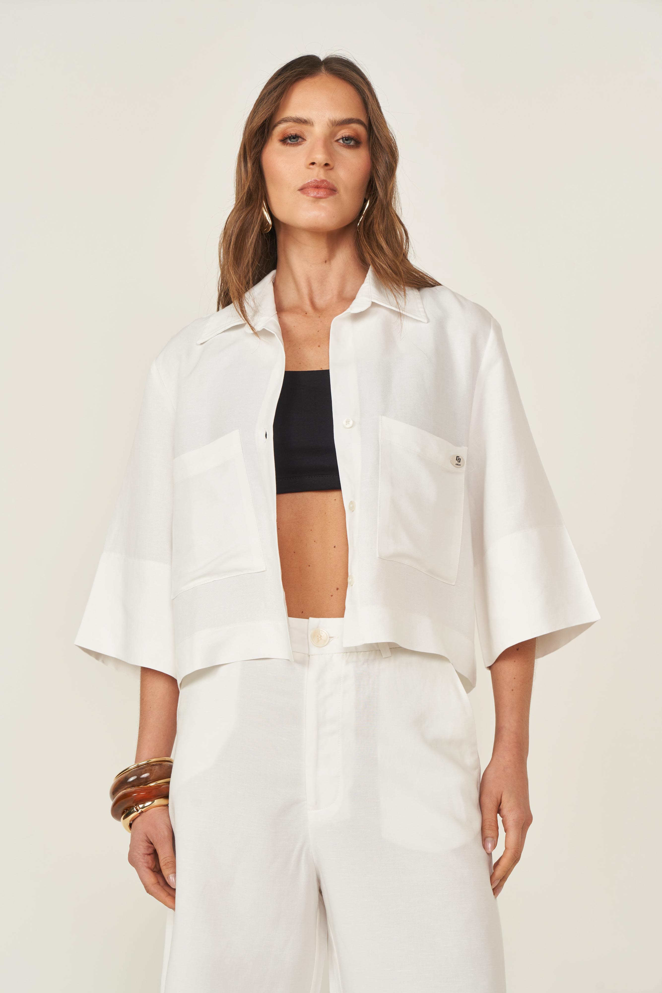 CAMISA LINHO G OFF SHELL