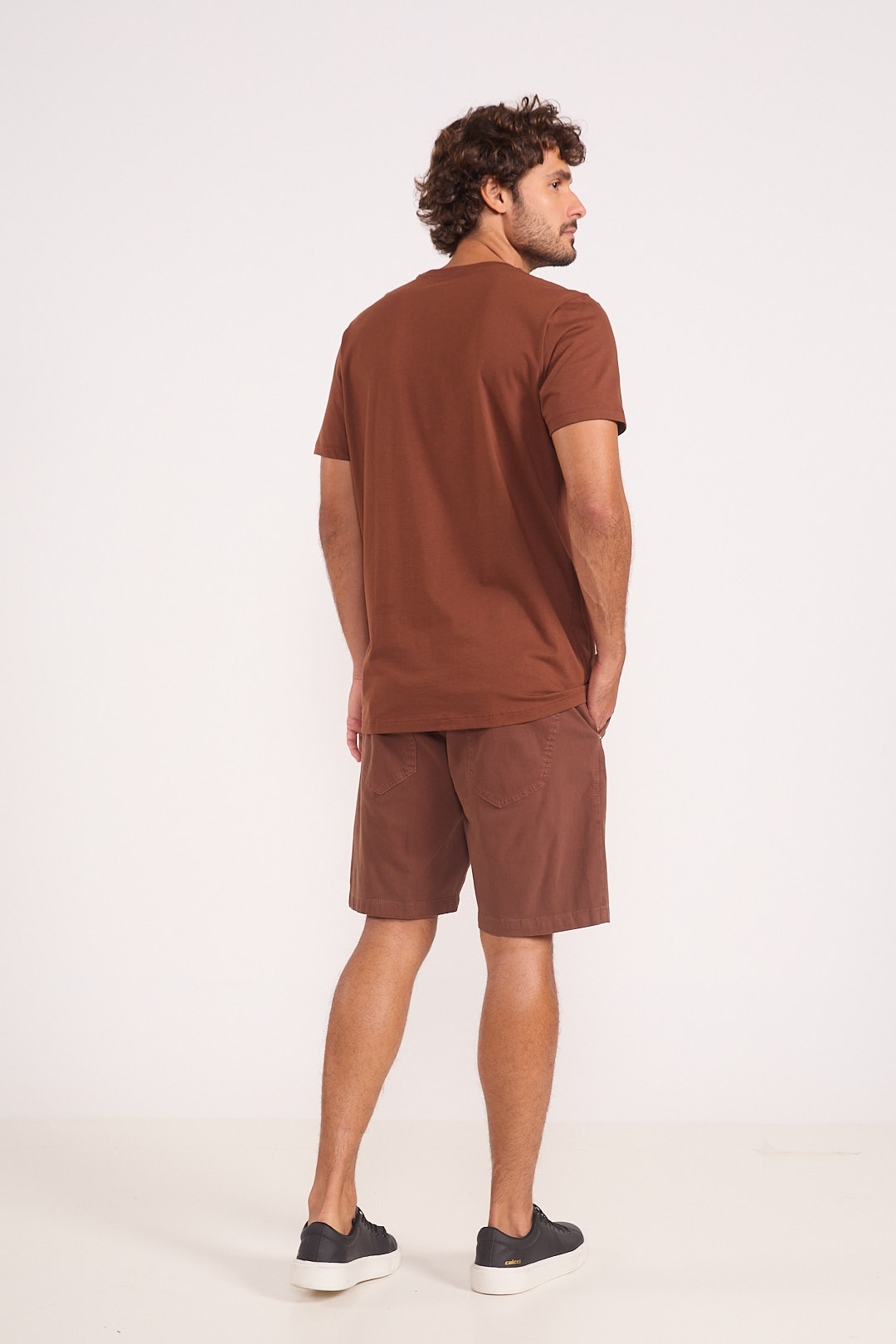 CAMISETA COLCCI GG MARROM TIRAMISU