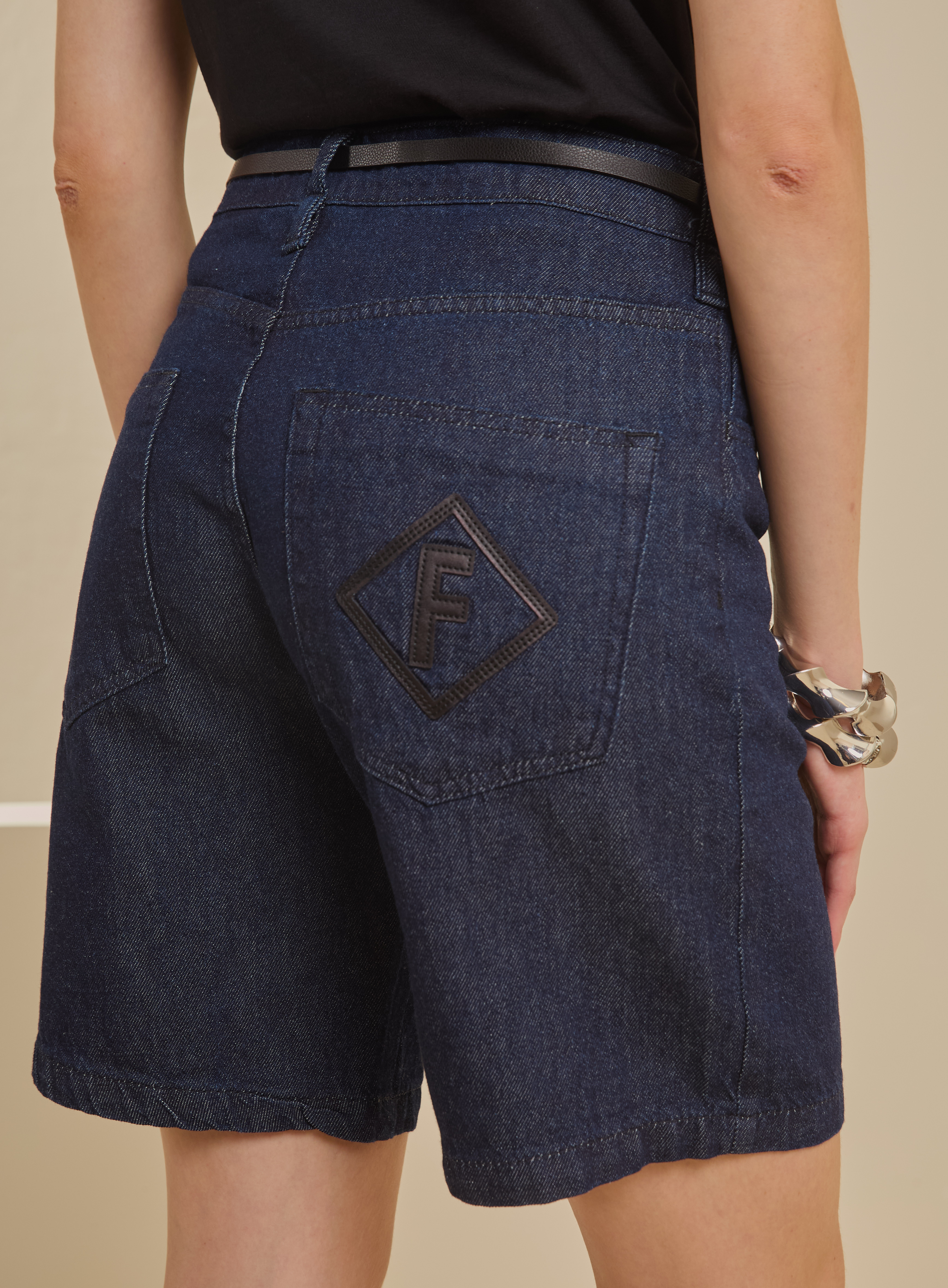 BERMUDA JEANS RAQUEL 36 INDIGO