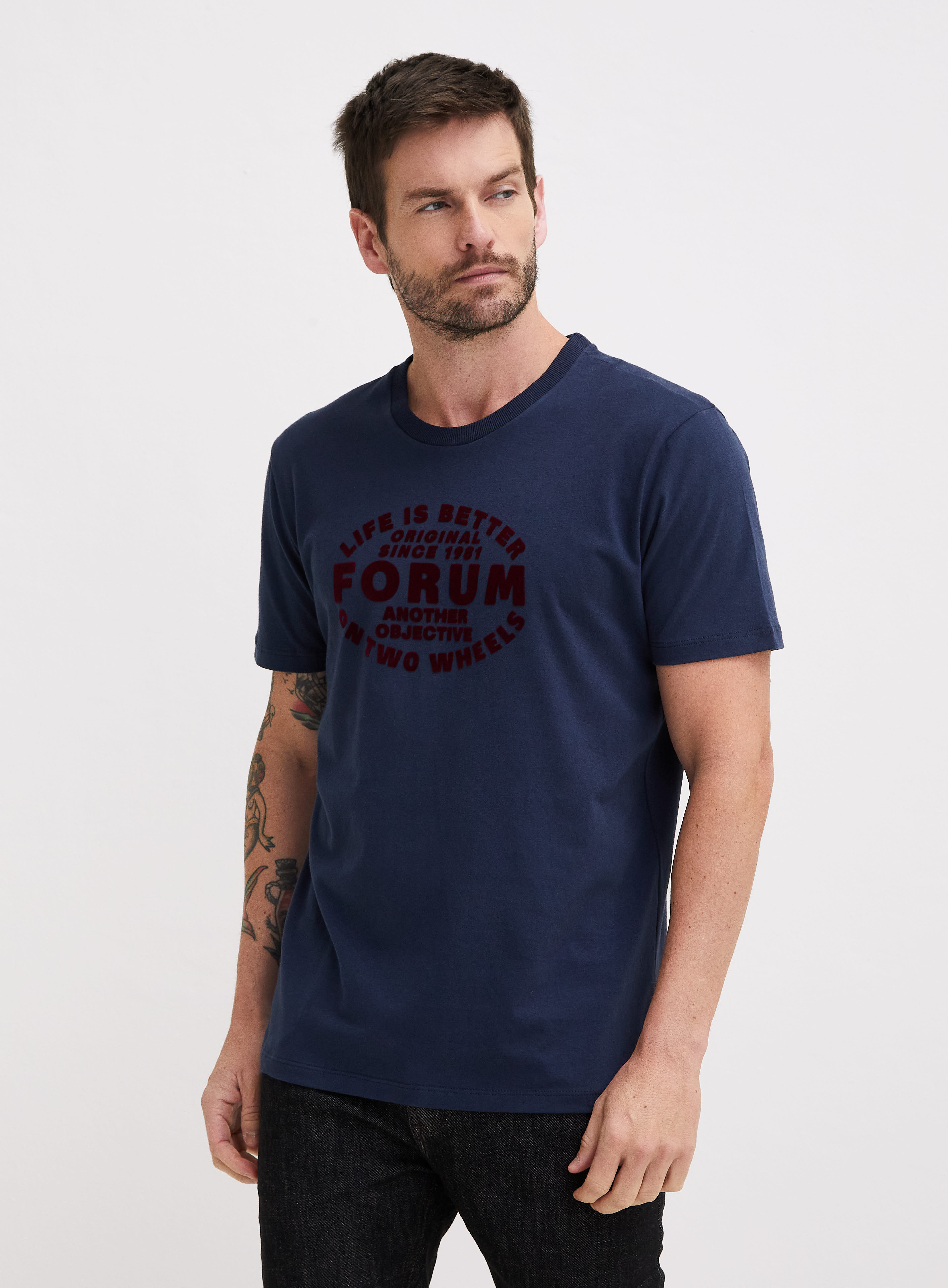 CAMISETA FORUM GG AZUL OLYMPIC