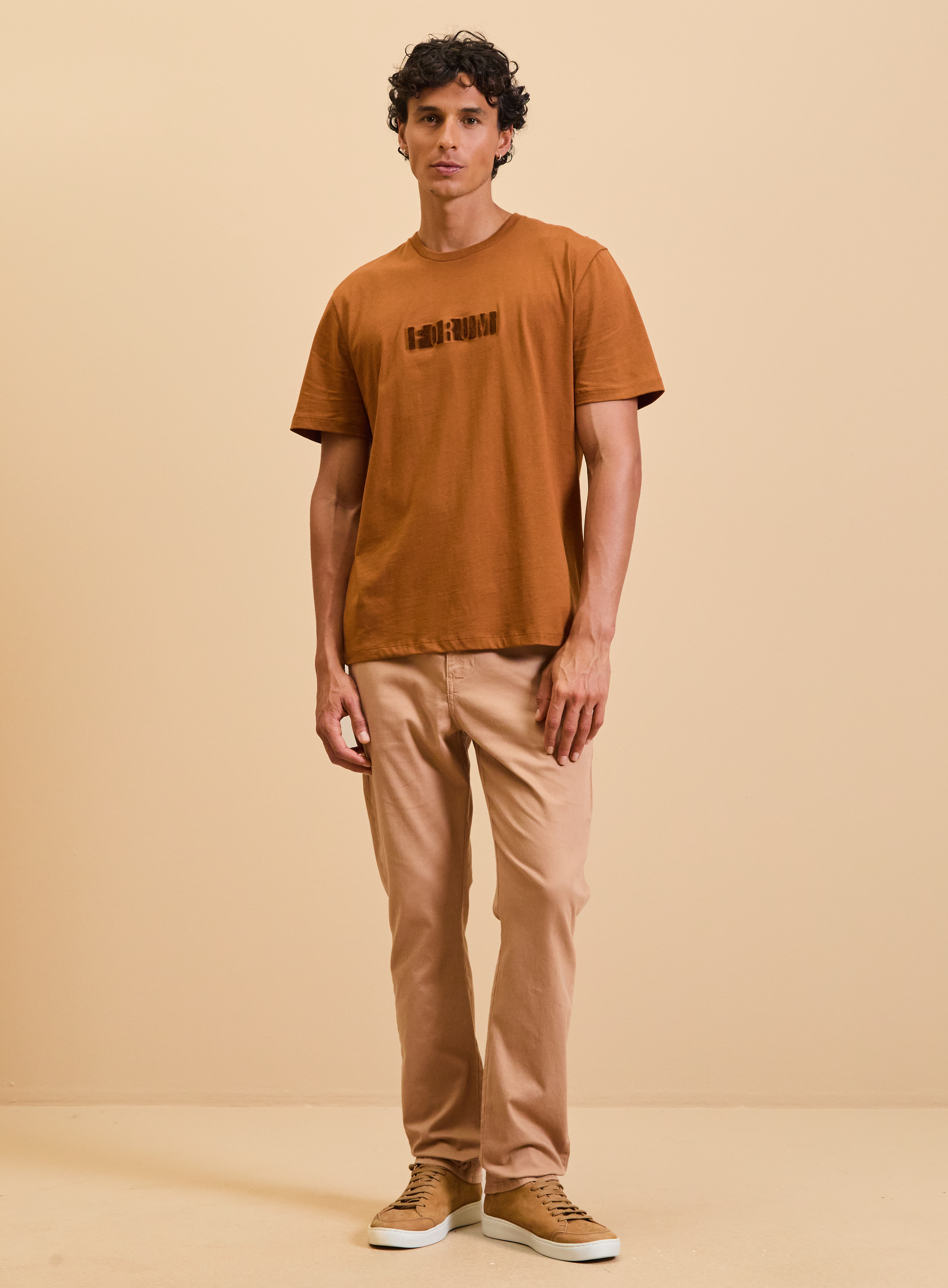 CAMISETA FORUM M MARROM DORNE