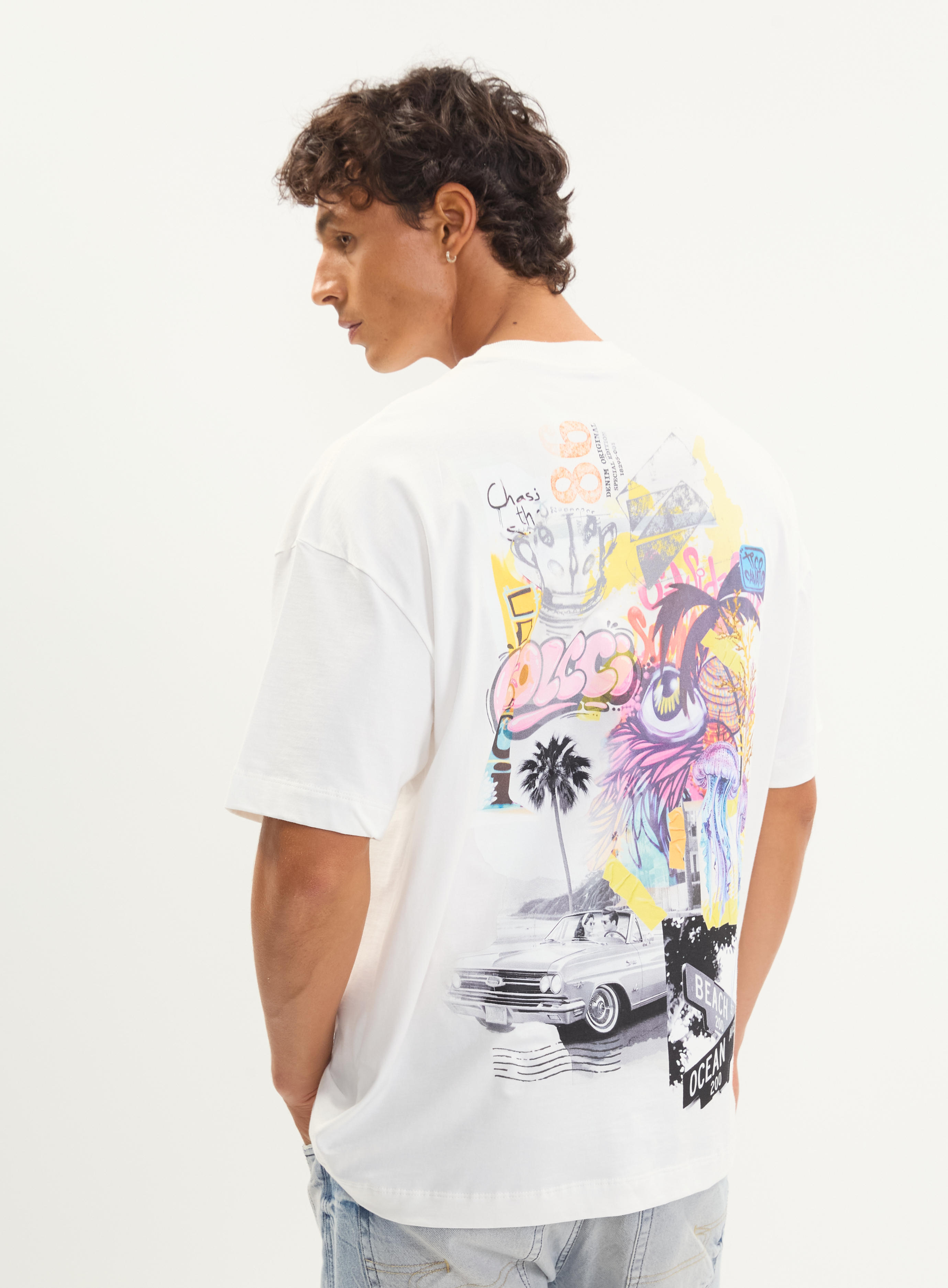 CAMISETA COLCCI P OFF SHELL