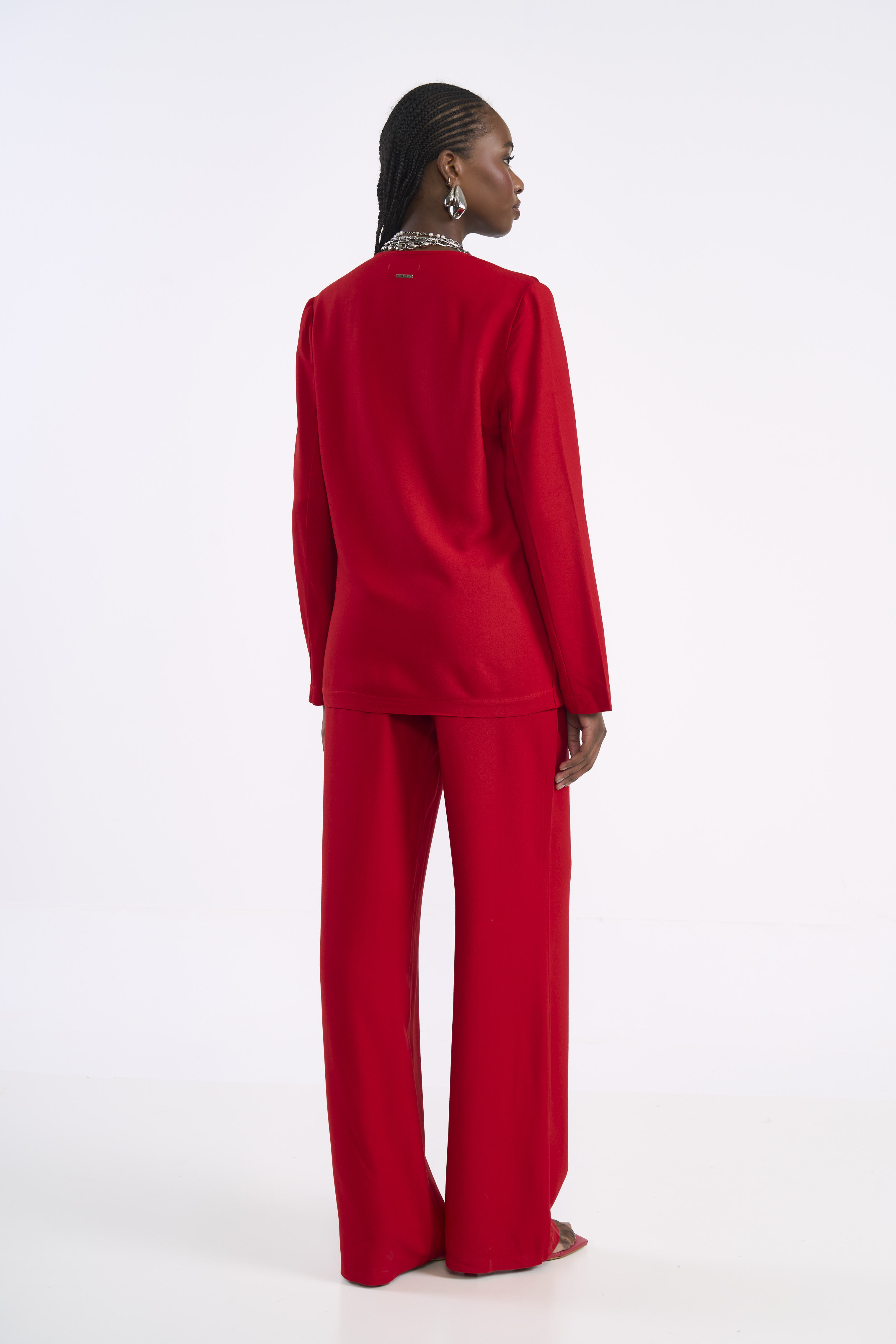 CALÇA COLCCI G VERMELHO SPARKLY