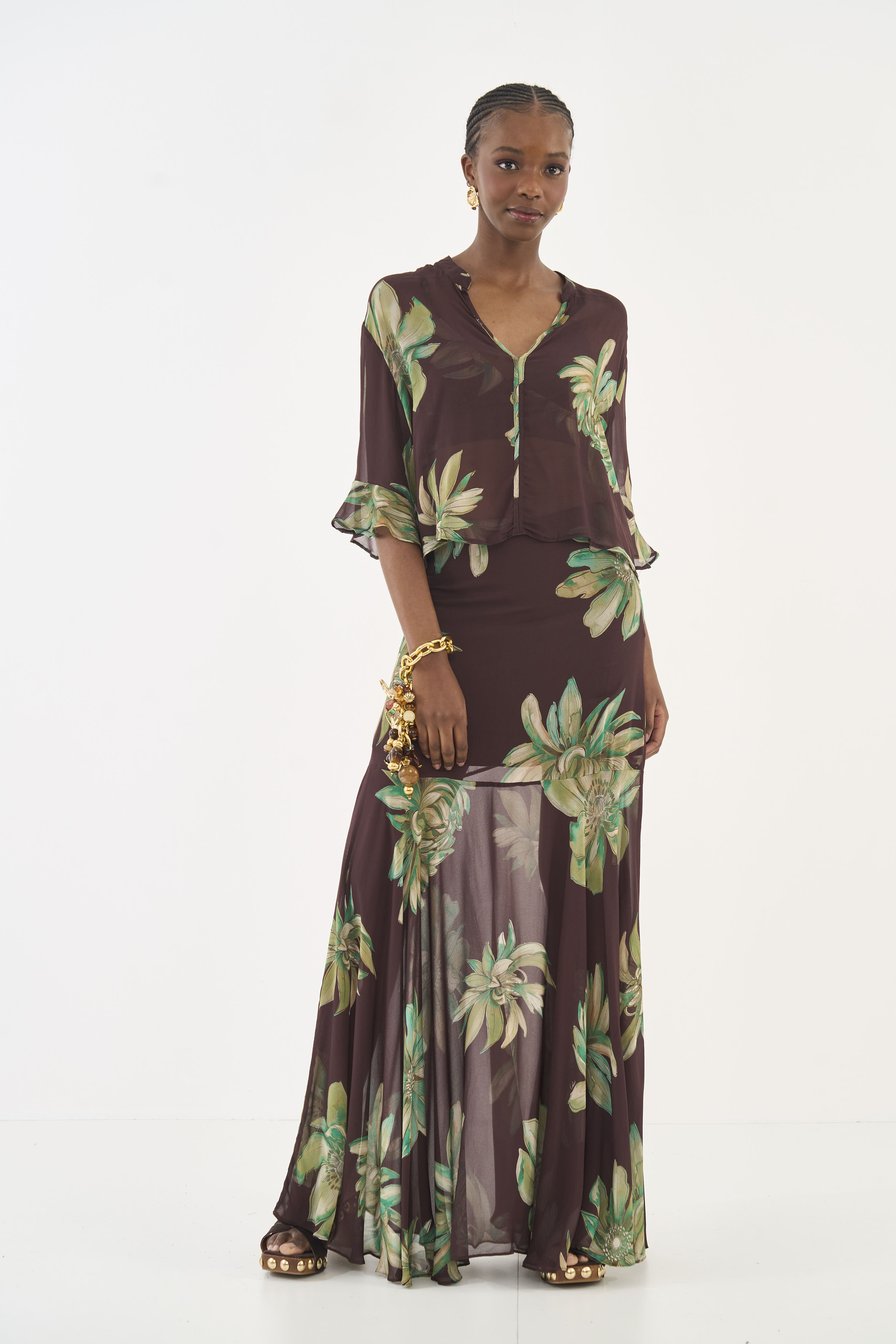 BLUSA ESTAMPADA M FLORES DE OUT.