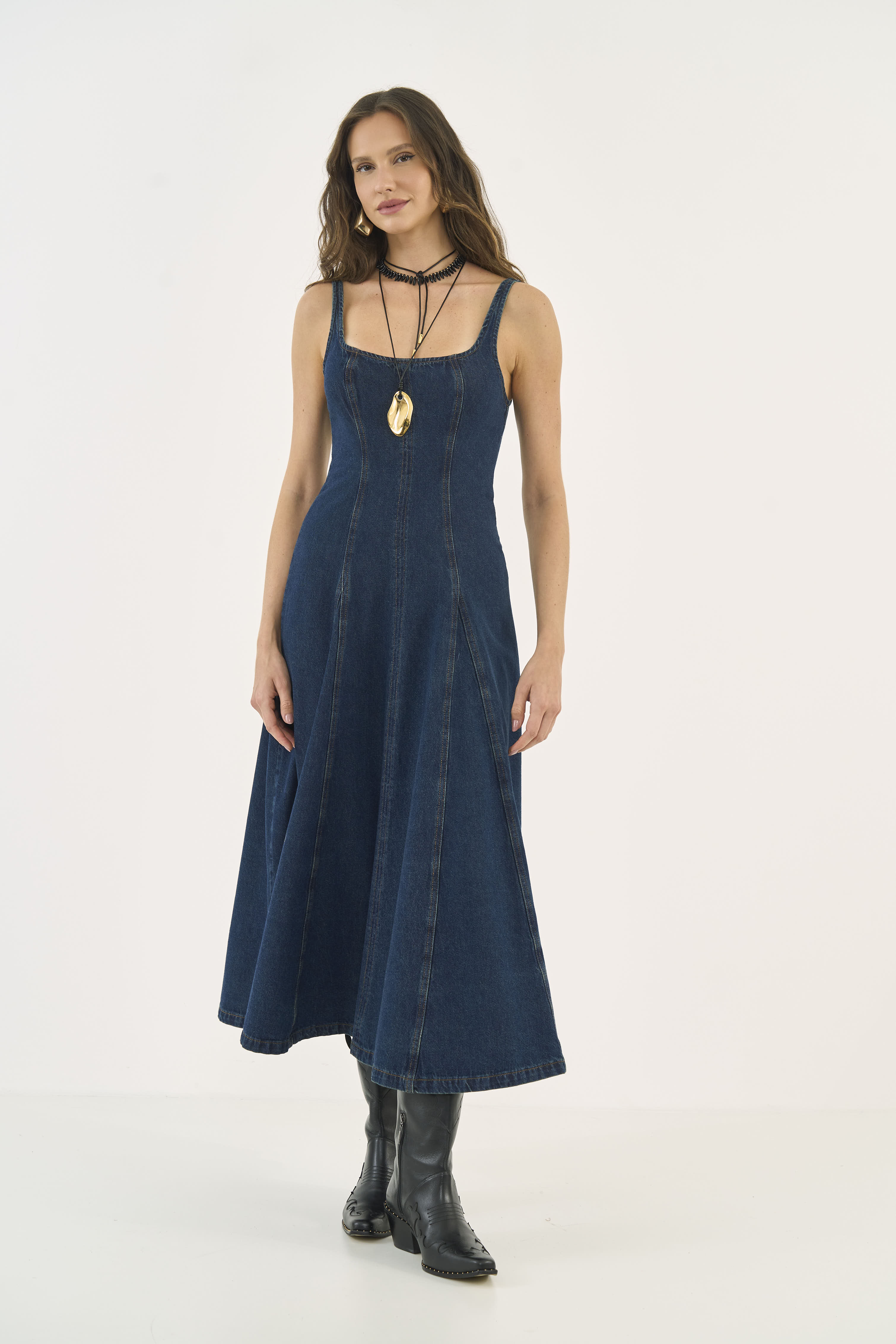 VESTIDO JEANS M INDIGO
