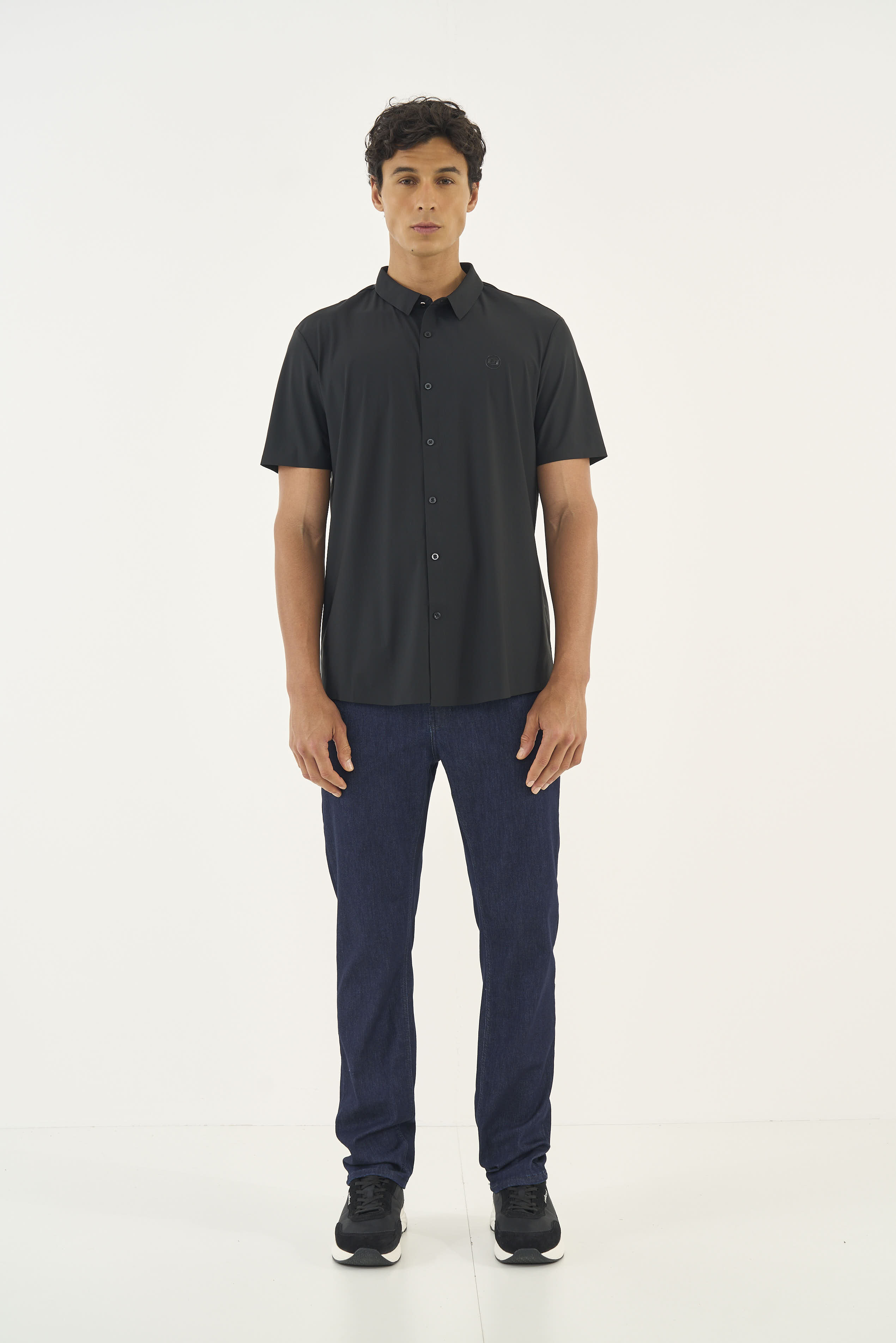 CAMISA COLCCI GG PRETO