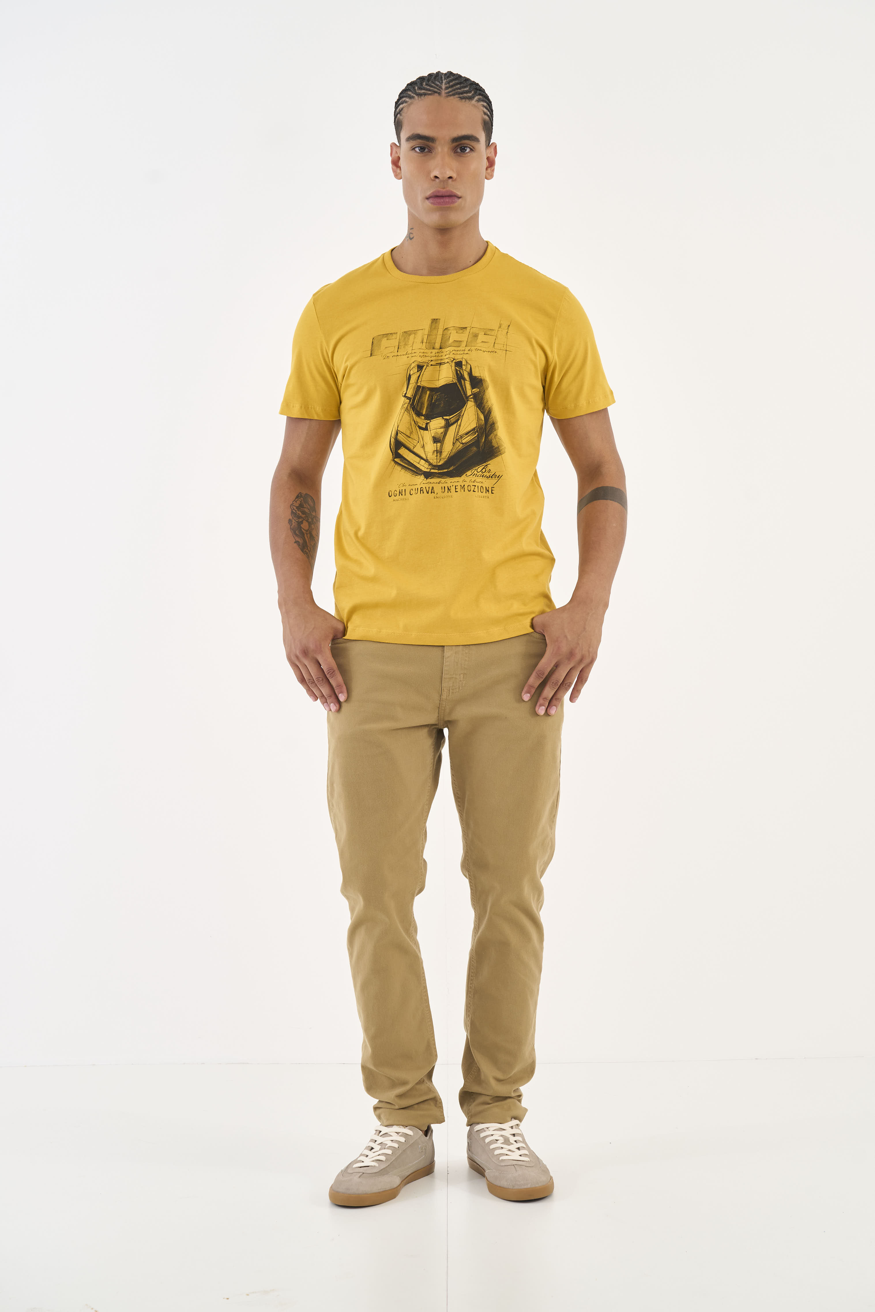 CALÇA SARJA NEW FELIPE 40 CINZA MOONQUAKE