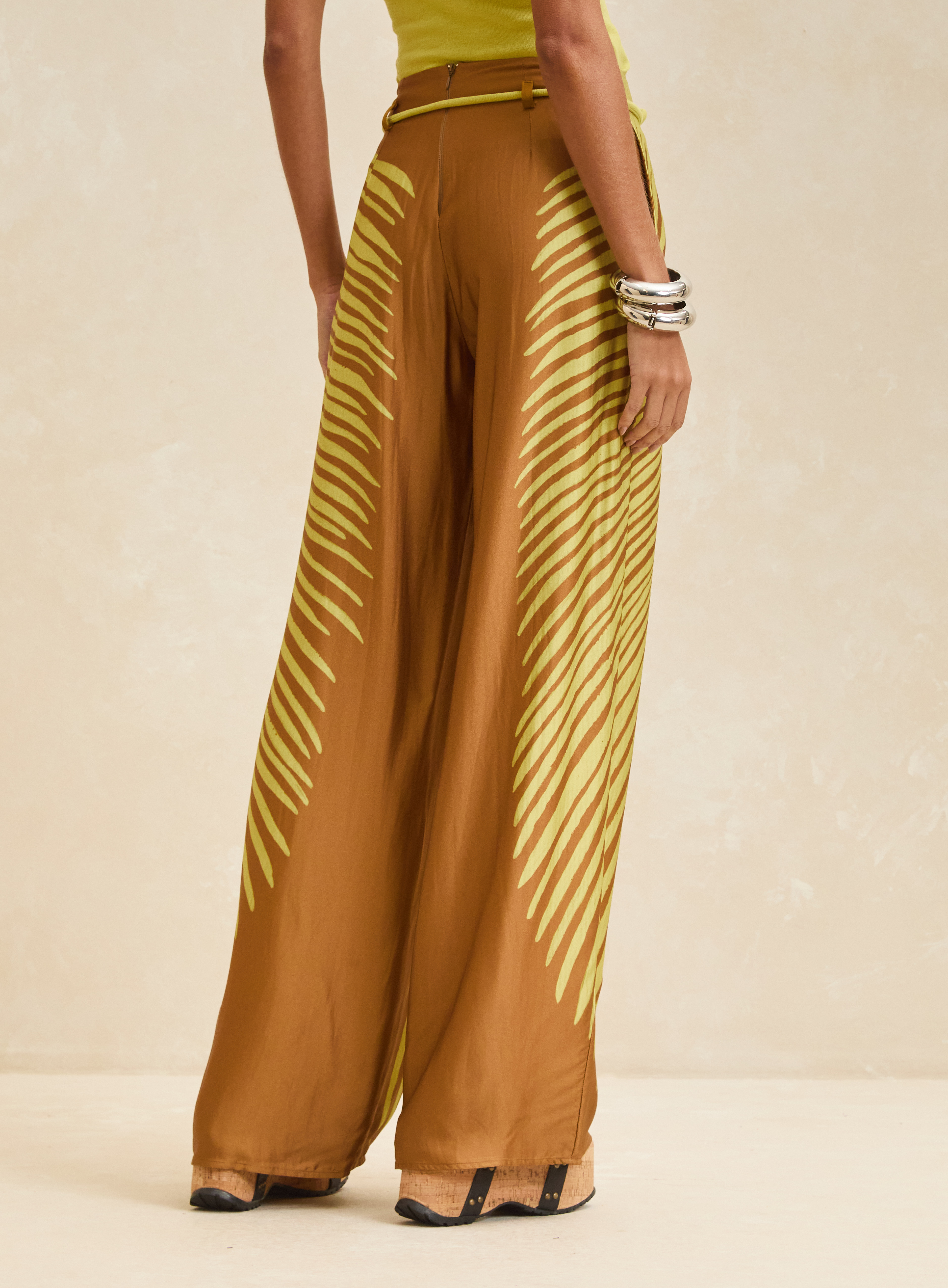 CALÇA ESTAMPADA M SELVA RADIANTE