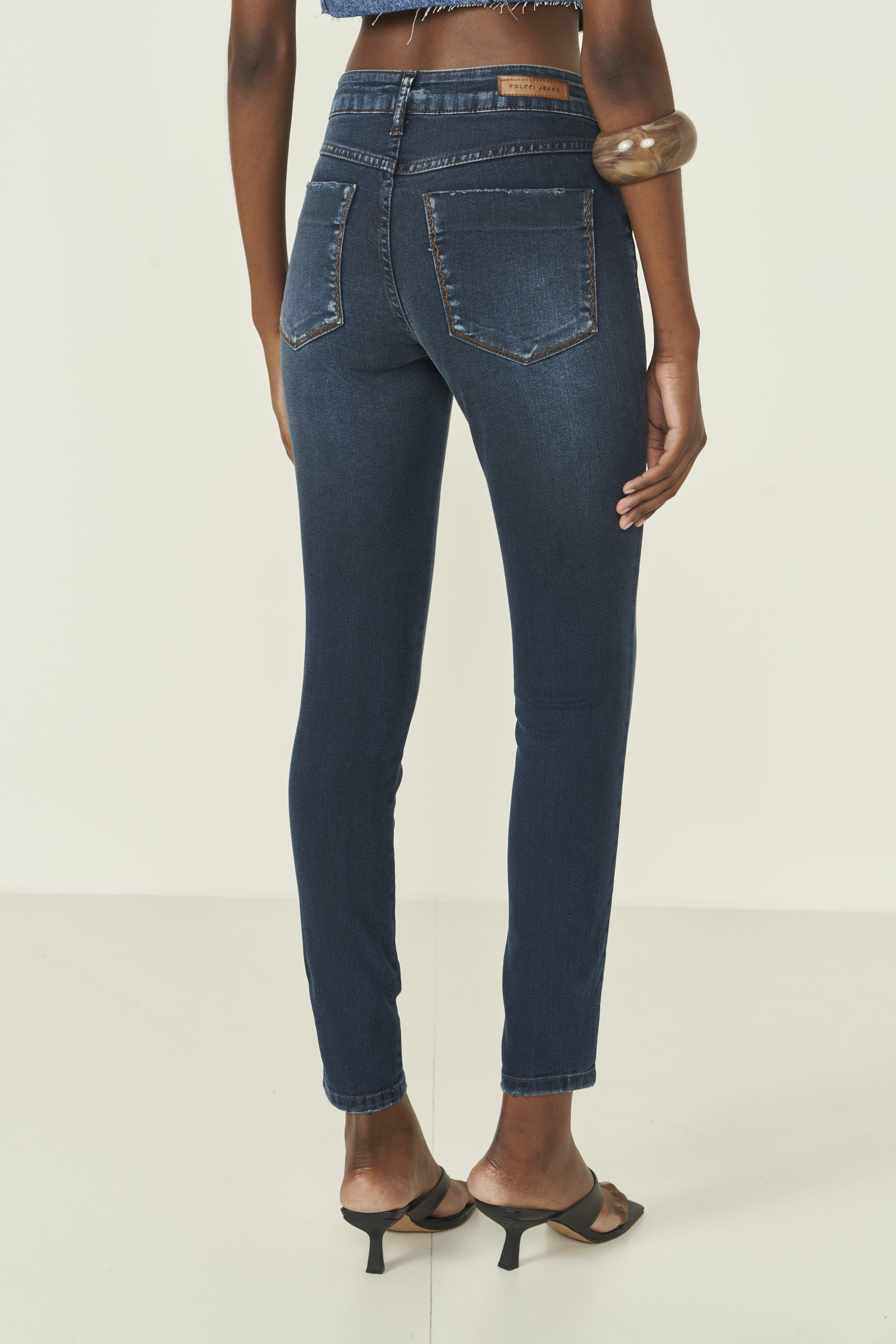 CALÇA JEANS NOVA YORK 46 INDIGO