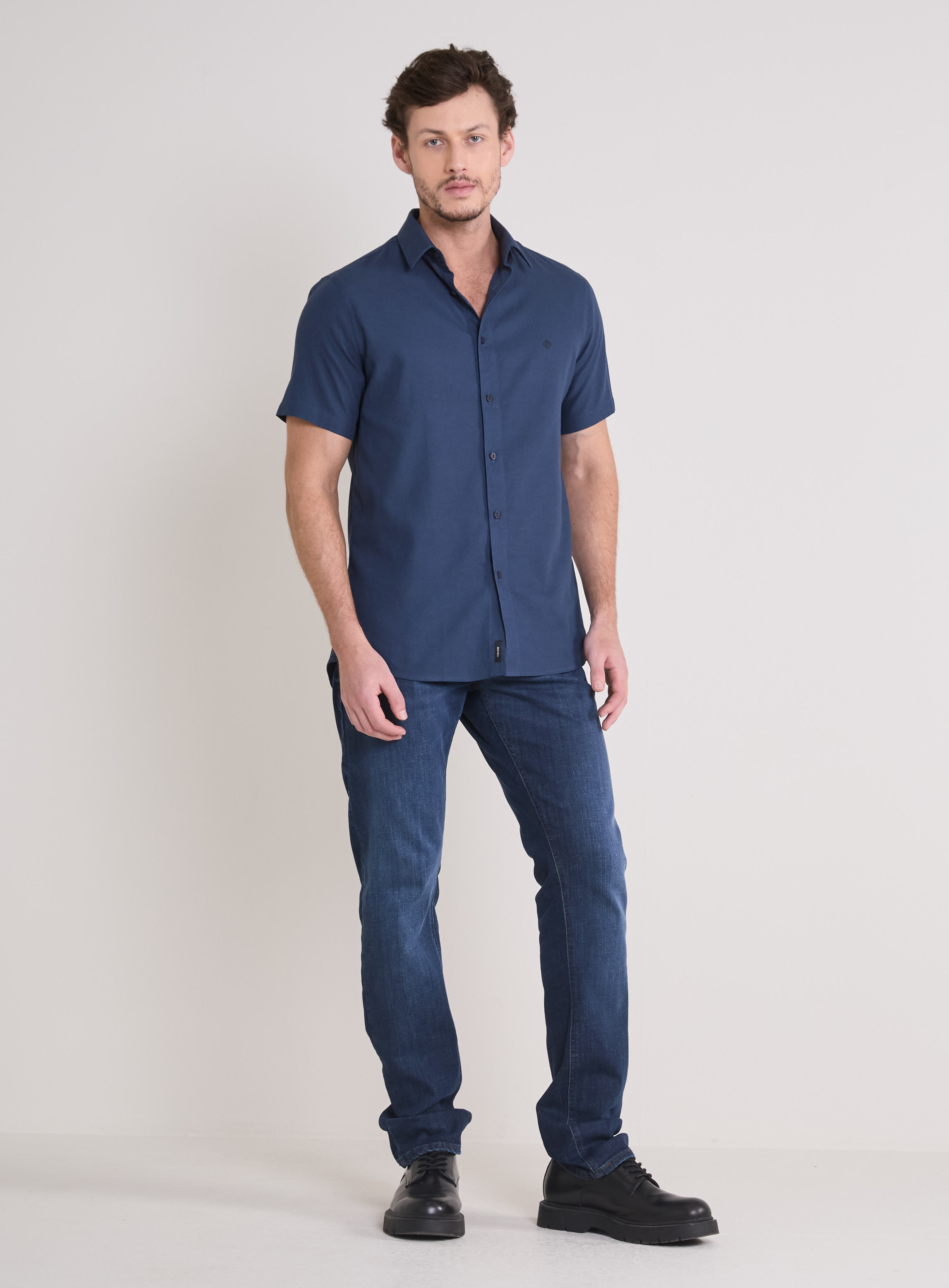 CALÇA JEANS PAUL SLIM 42 INDIGO