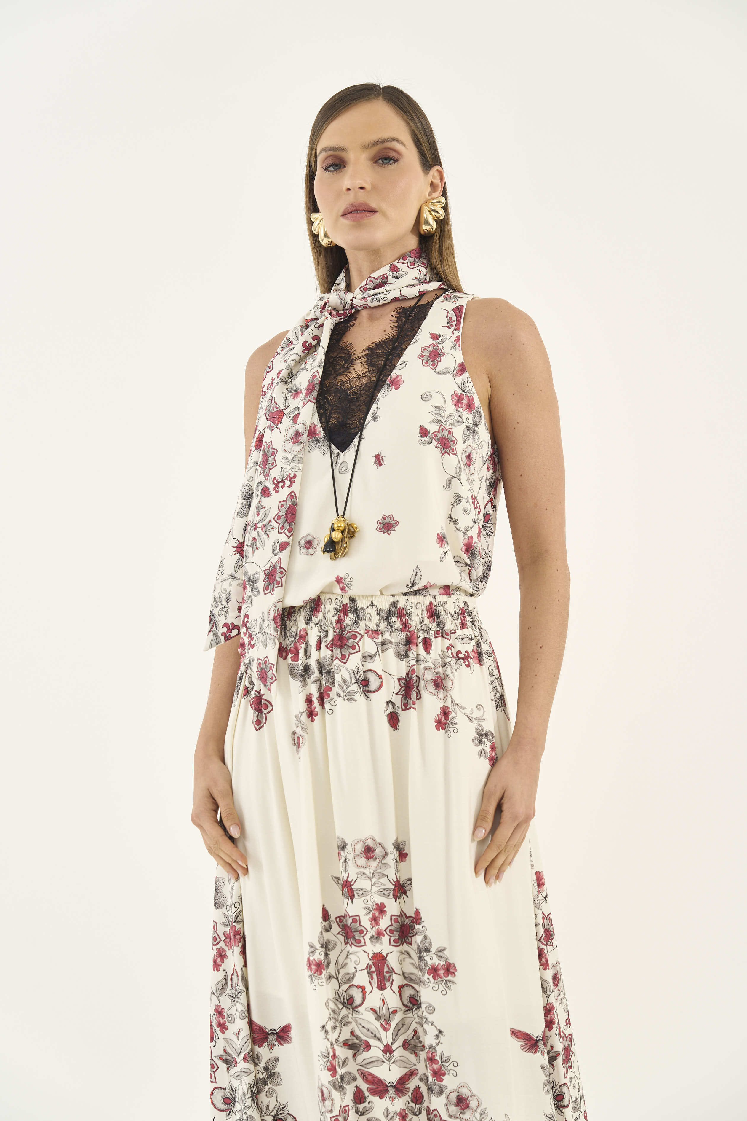 BLUSA ESTAMPADA M L'AMORE II