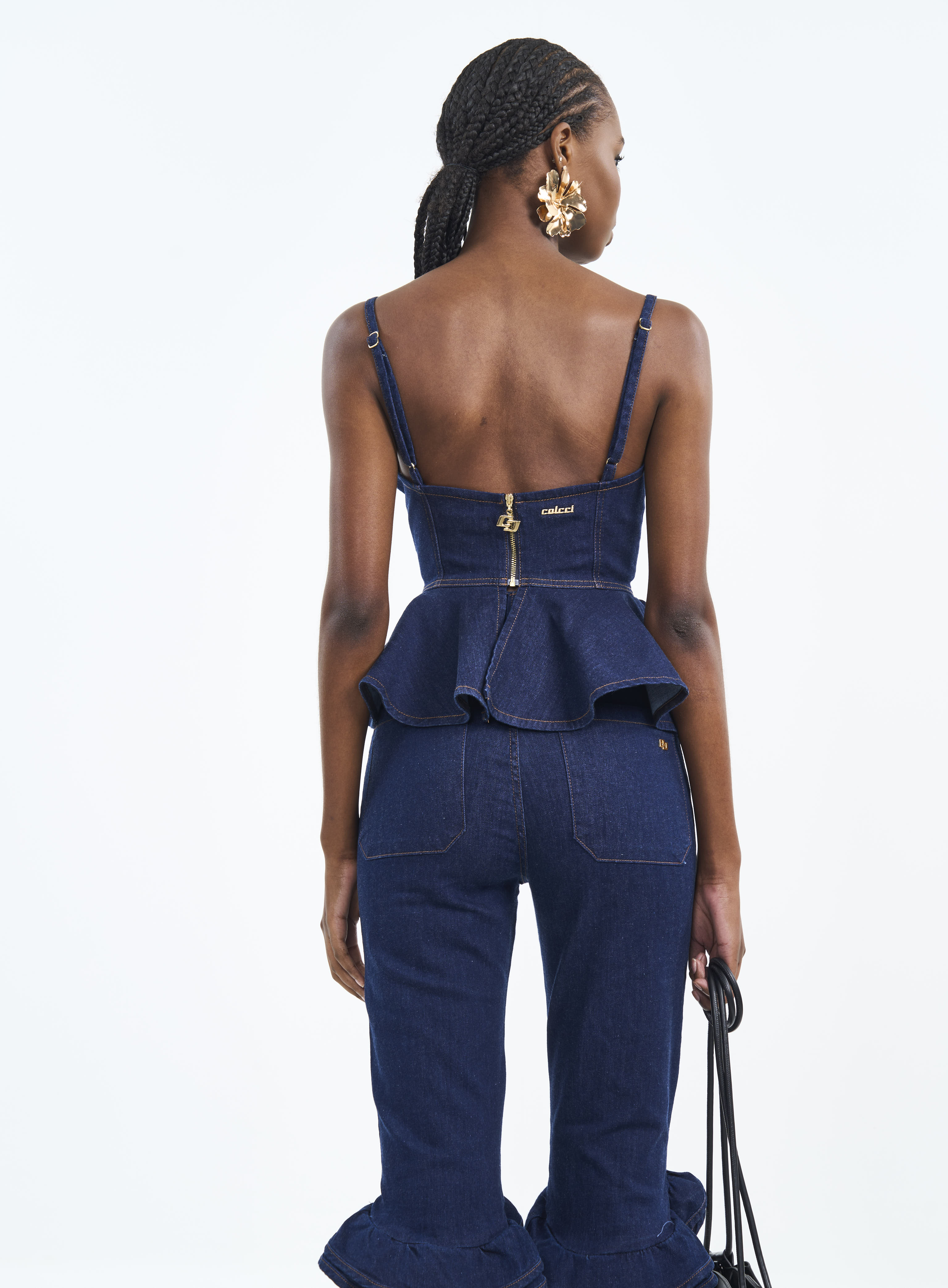 TOP JEANS M INDIGO