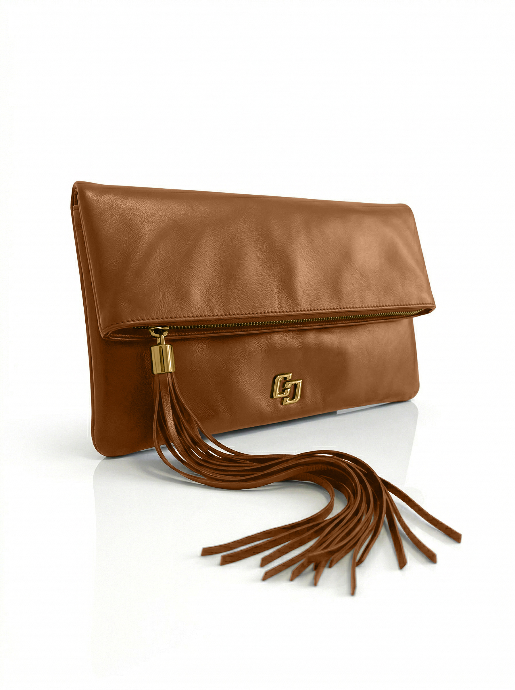 BOLSA COLCCI CLUTCH COURO U VERMELHO LUXURY