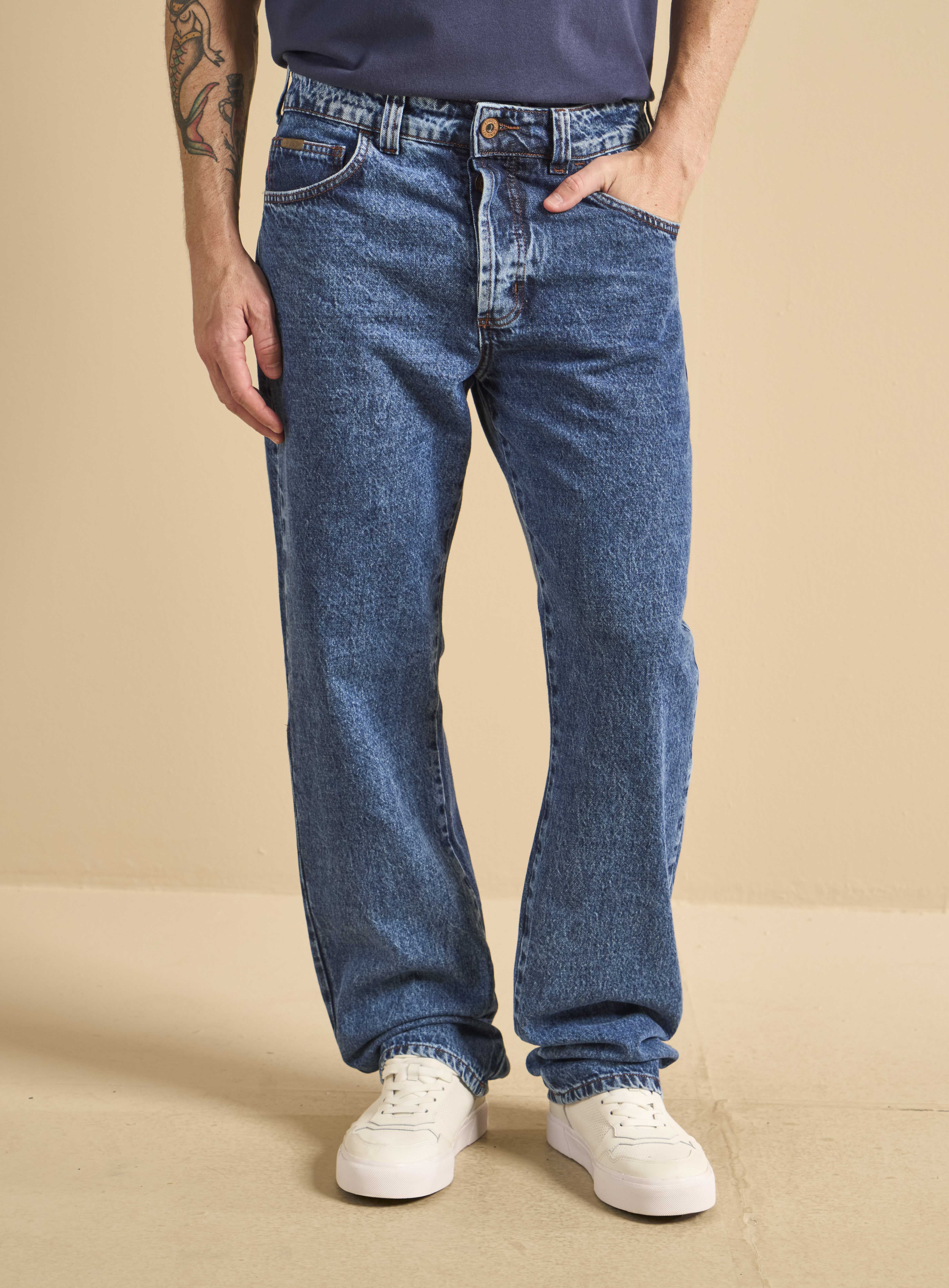 CALÇA JEANS HISTORY 40 INDIGO