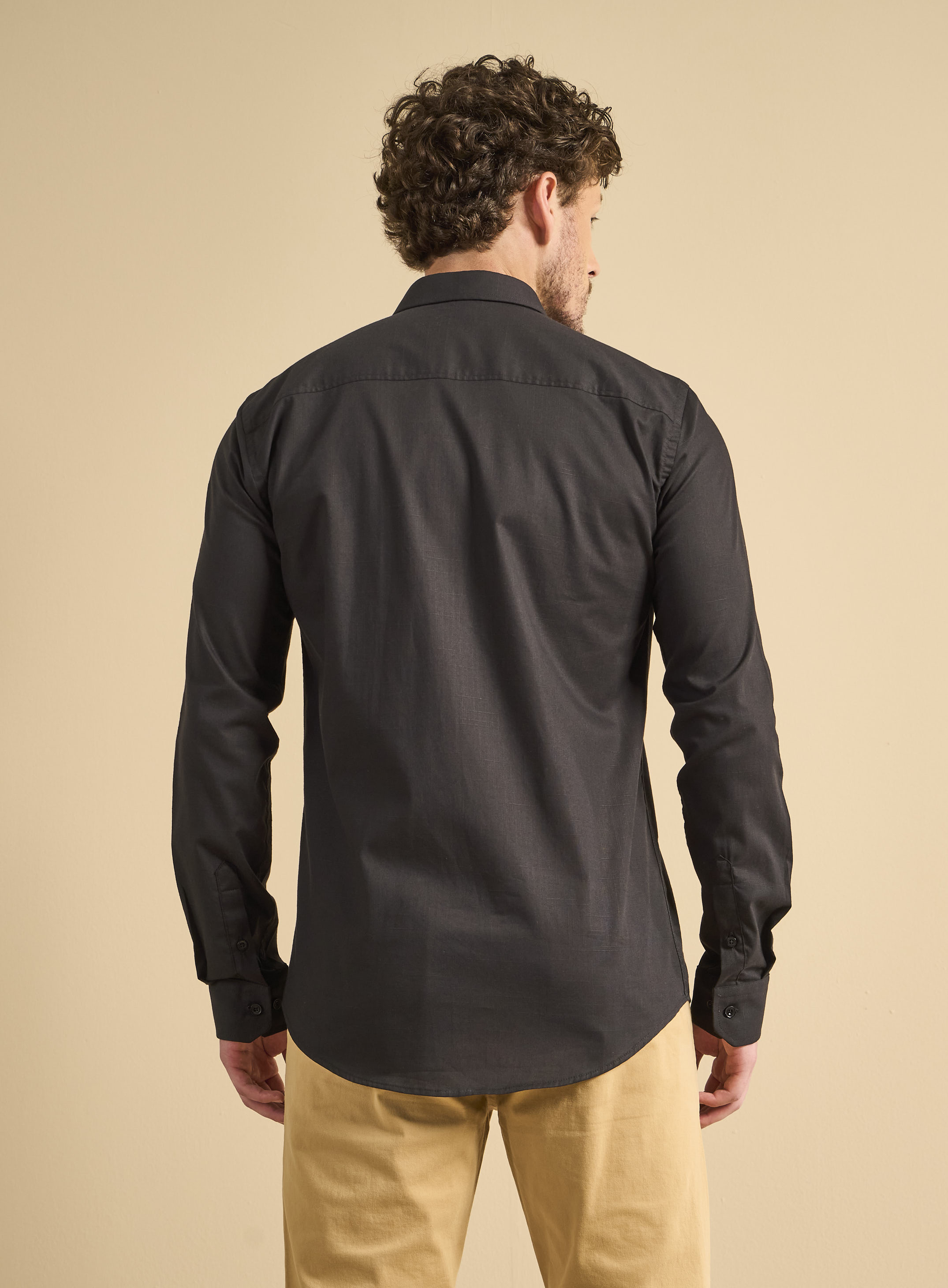 CAMISA SLIM FIT 2 PRETO