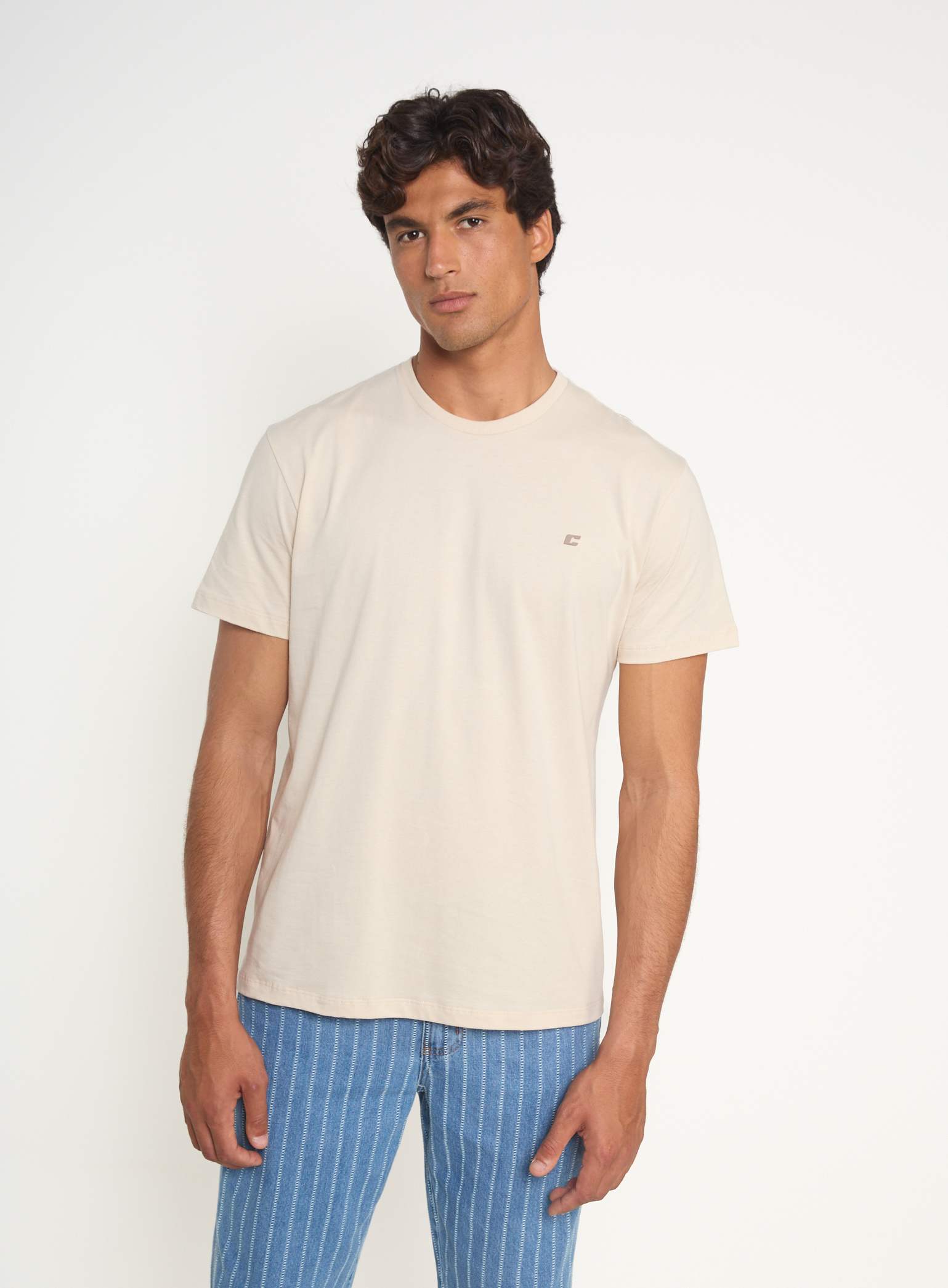 CAMISETA COLCCI G BEGE TAUPE