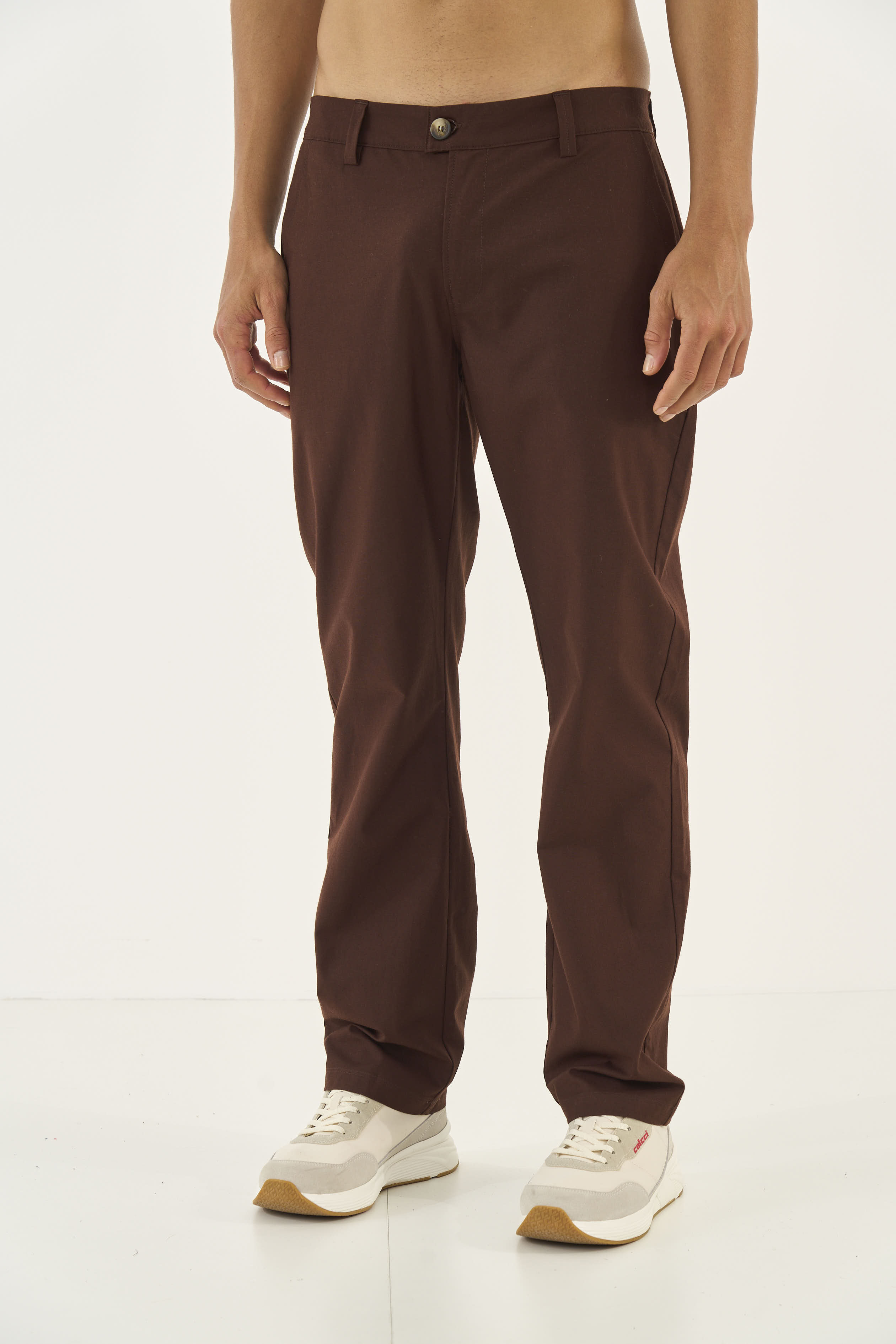 CALÇA COLCCI 40 MARROM ROCCIA