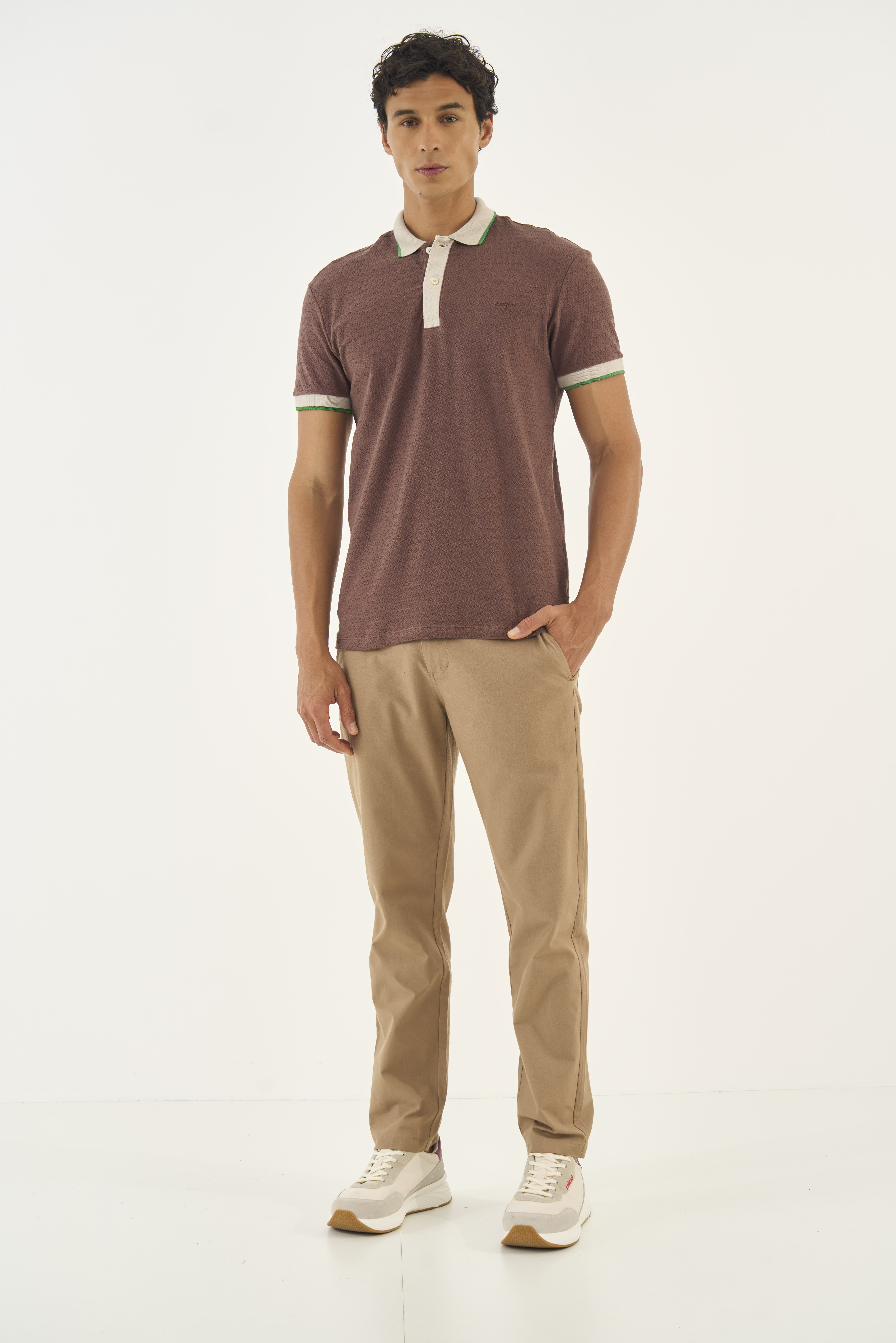 POLO COLCCI GG MARROM ROCCIA