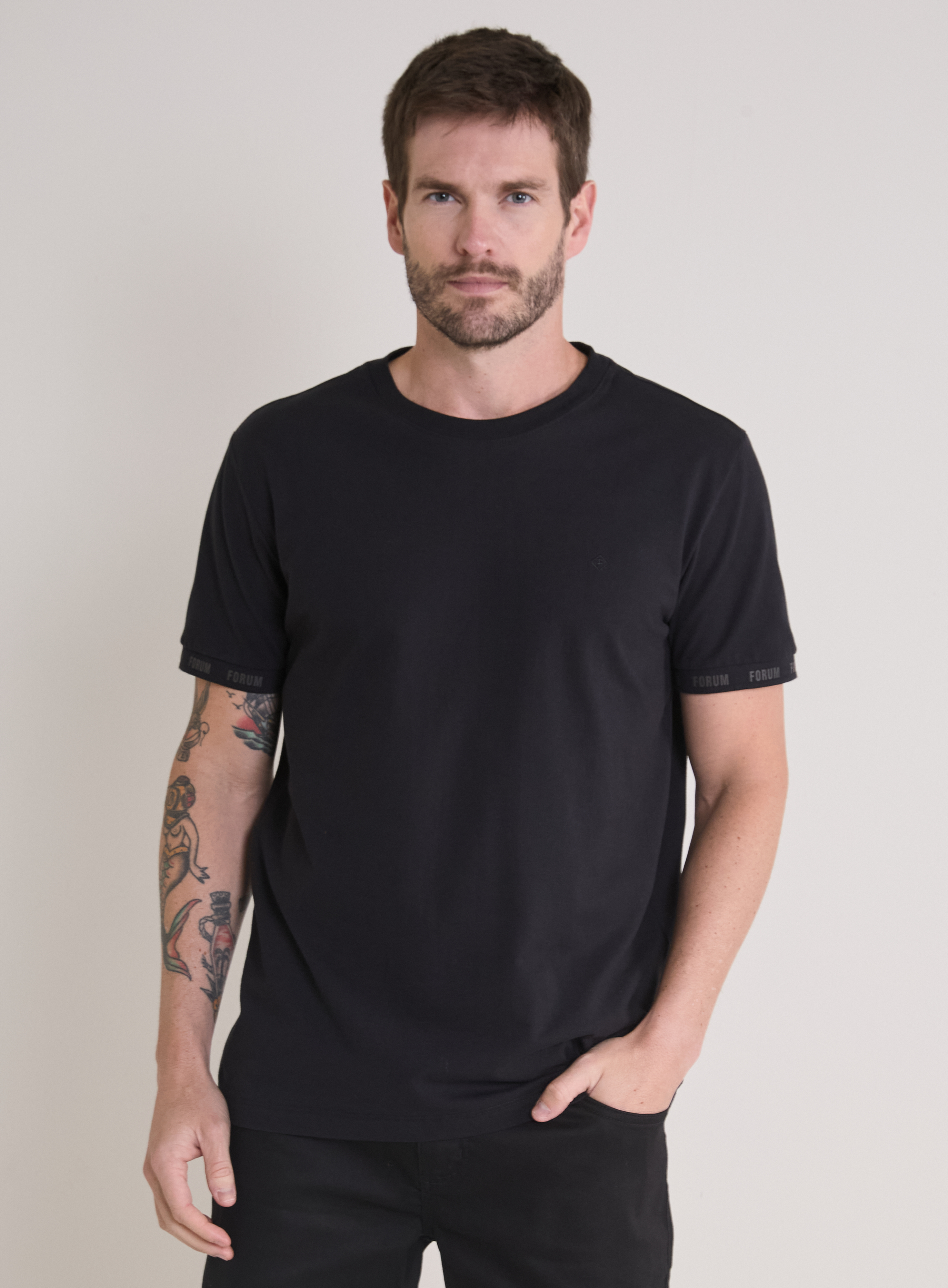 CAMISETA FORUM GG PRETO