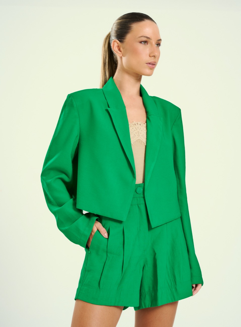 BLAZER OPEN GG VERDE ELECTRIC