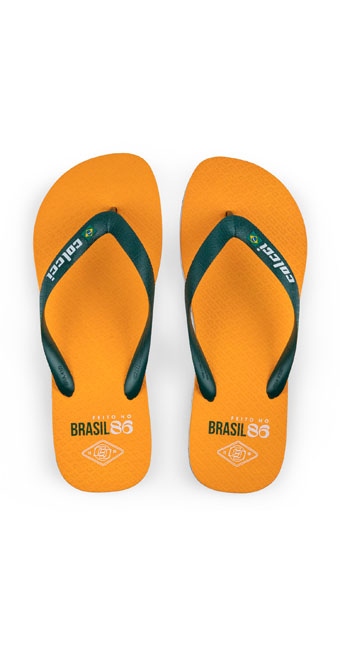 CHINELO COLCCI UNISSEX BRASIL 37-38 BRANCO