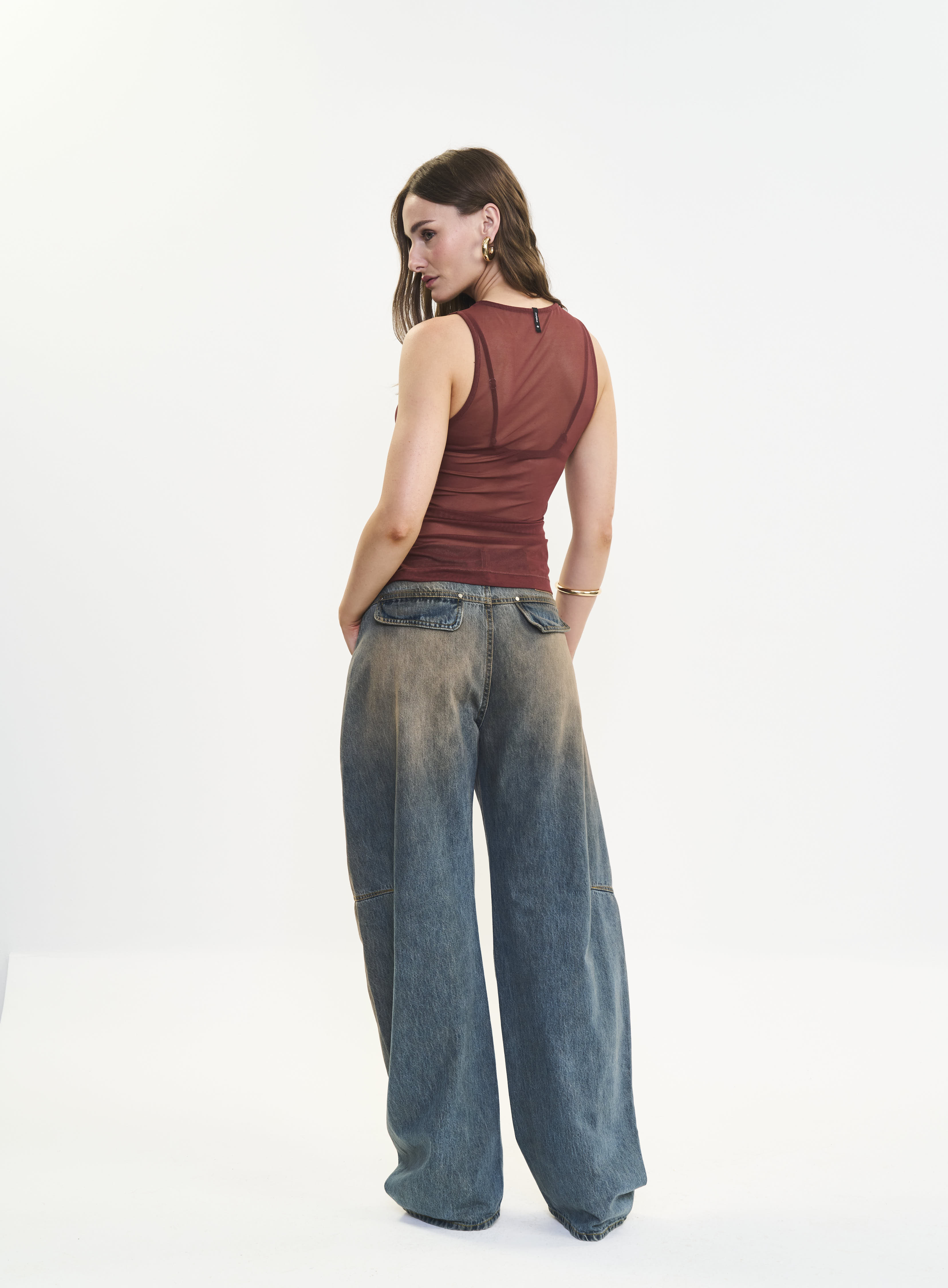 CALÇA JEANS BARRIL 34 INDIGO