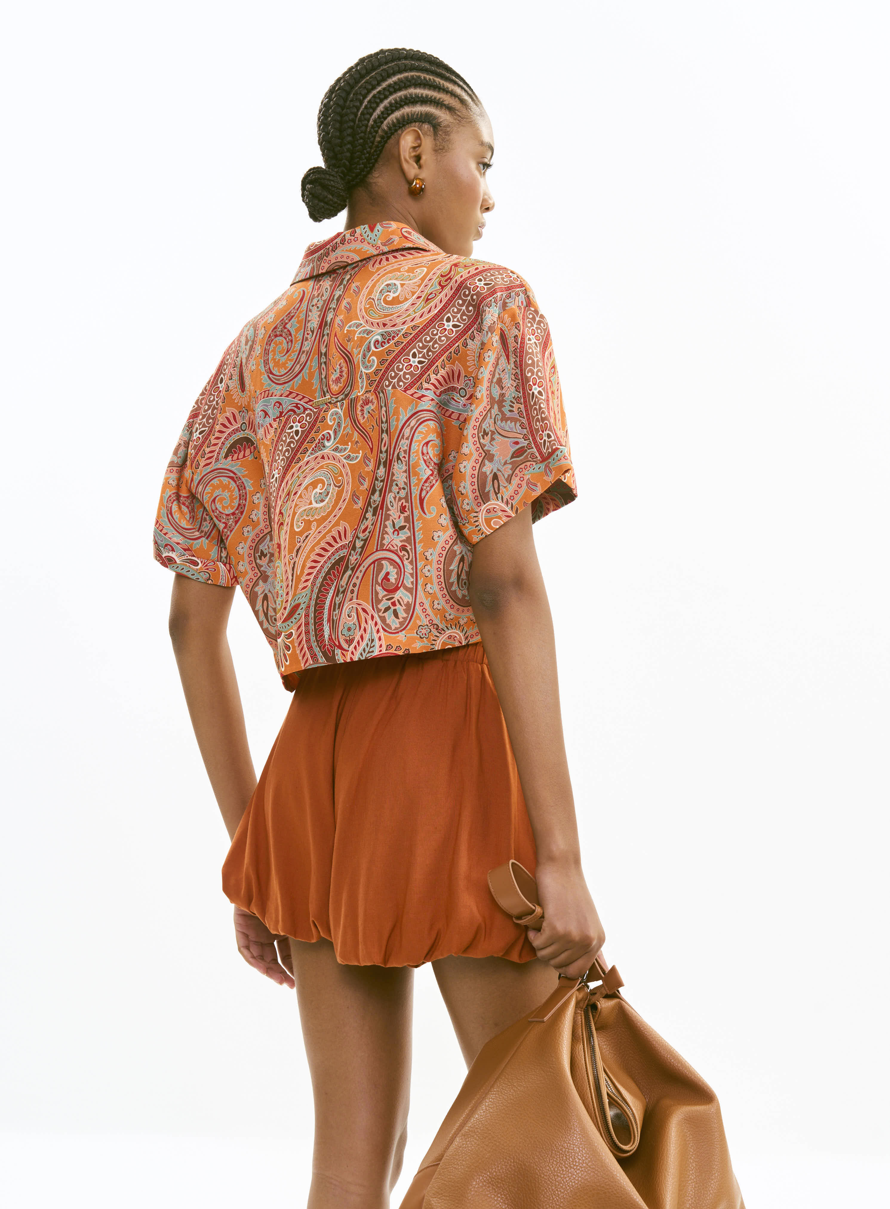 CAMISA ESTAMPADA M CASHMERE CHROM.
