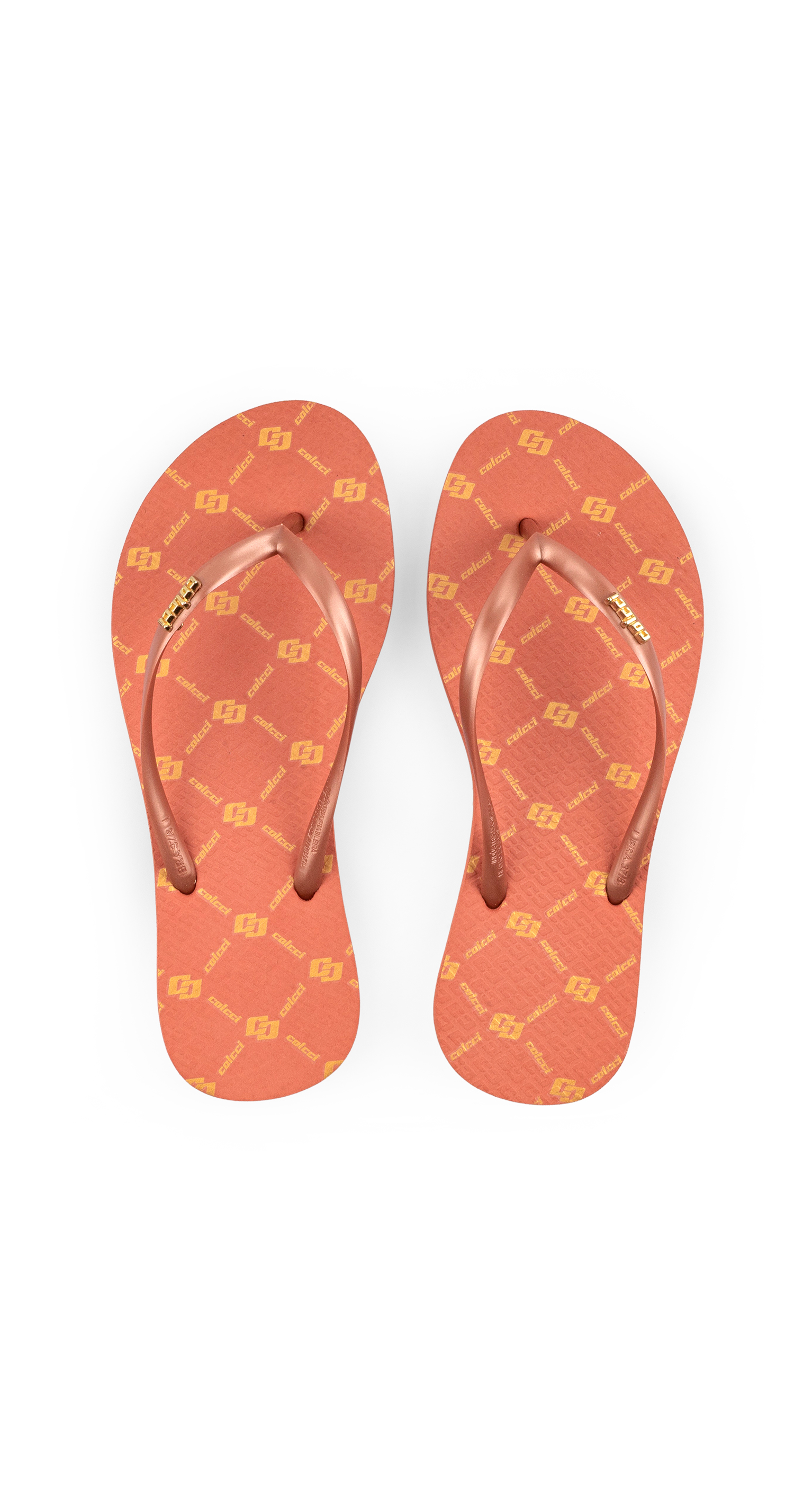 CHINELO FEM MONO METAL COLCCI 33-34 BRANCO