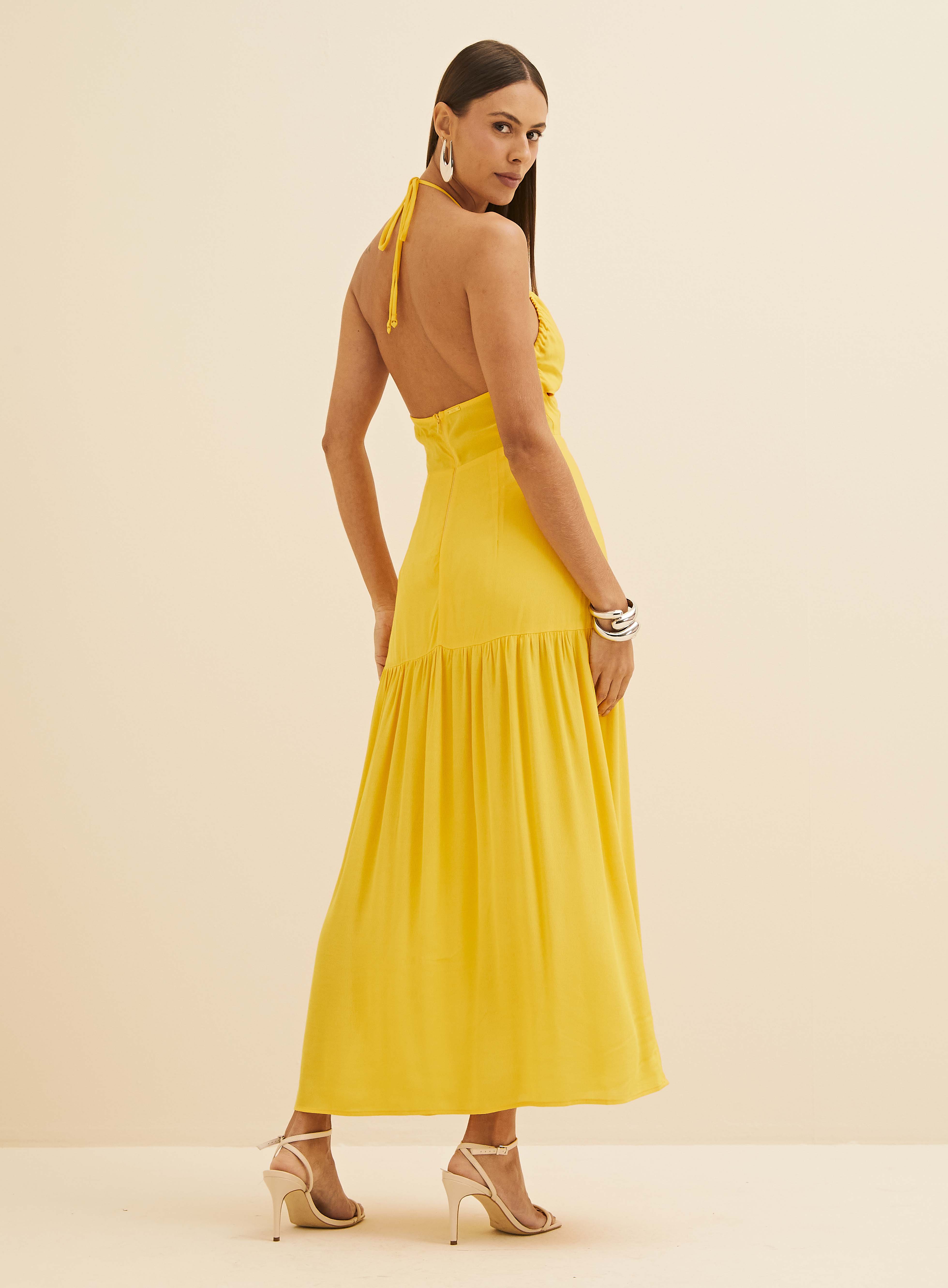 VESTIDO FORUM M AMARELO ENERGY