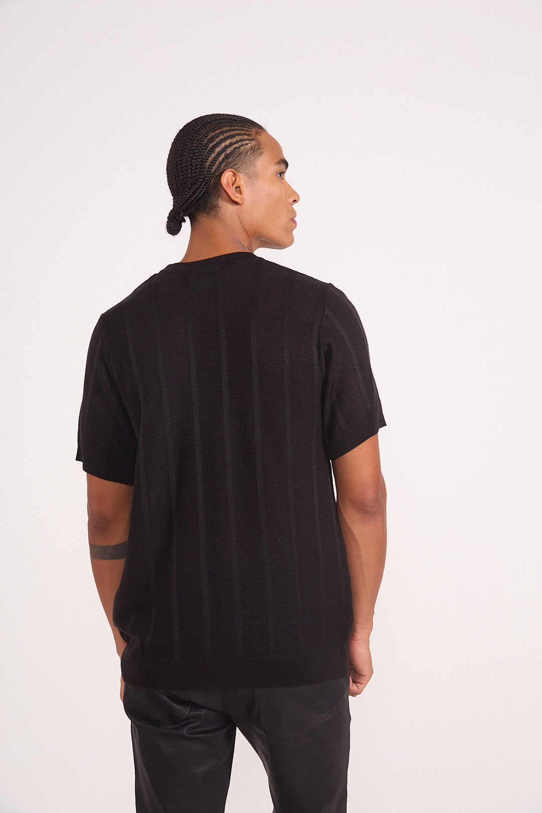 CAMISETA TRICÔ M PRETO