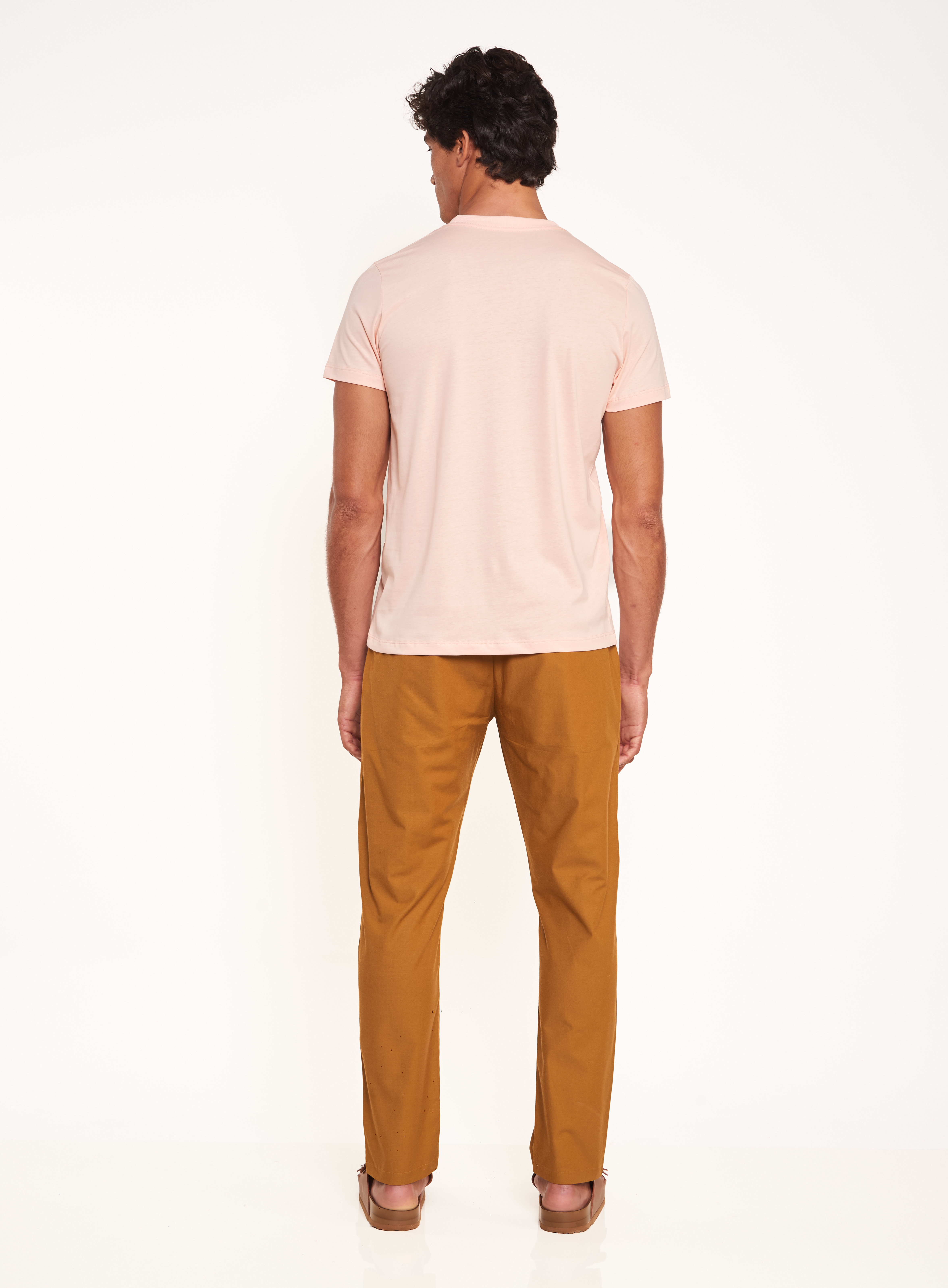 CALÇA COLCCI GG MARROM CRIVO