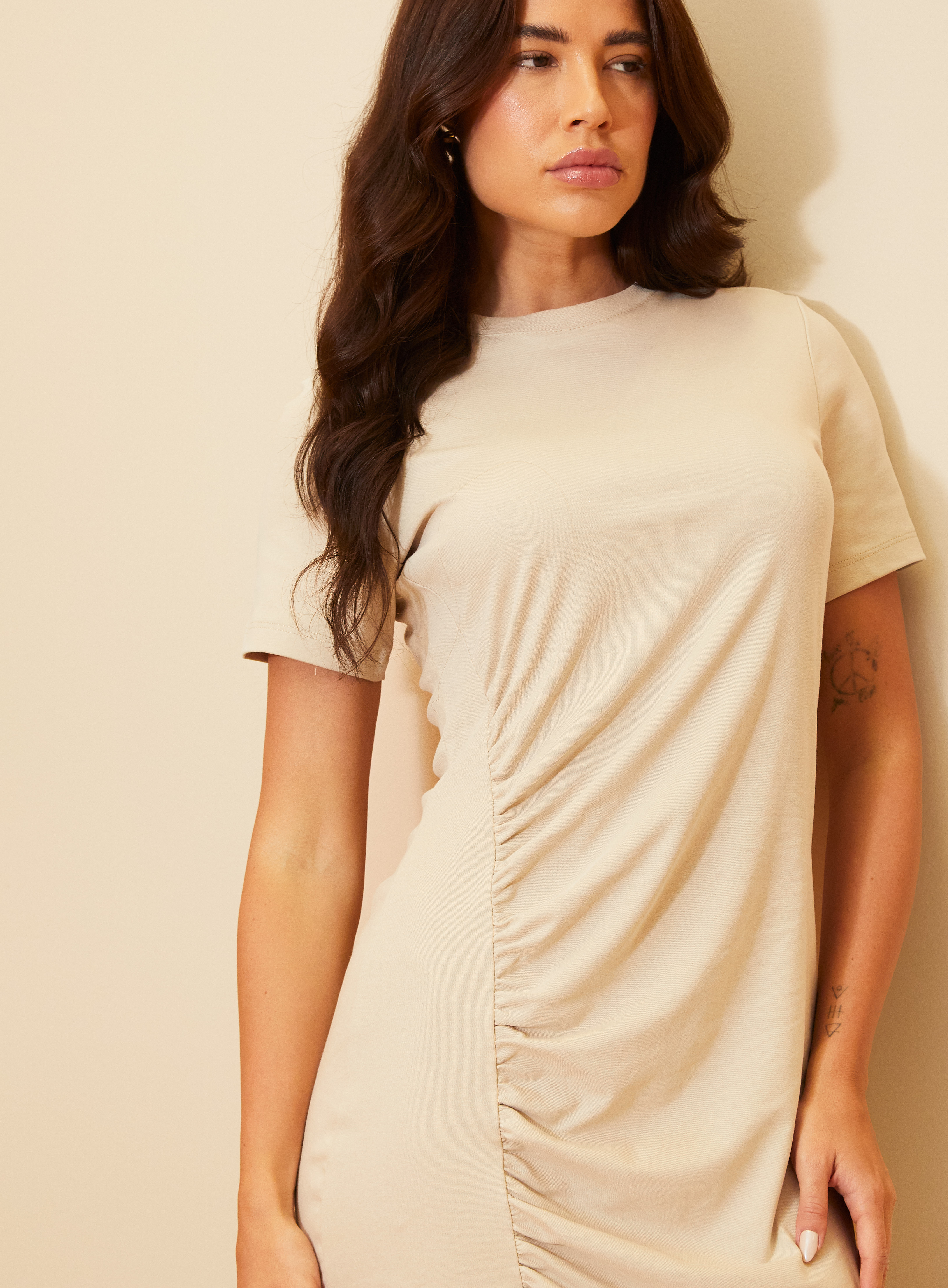 VESTIDO TRITON M BEGE GREIGE