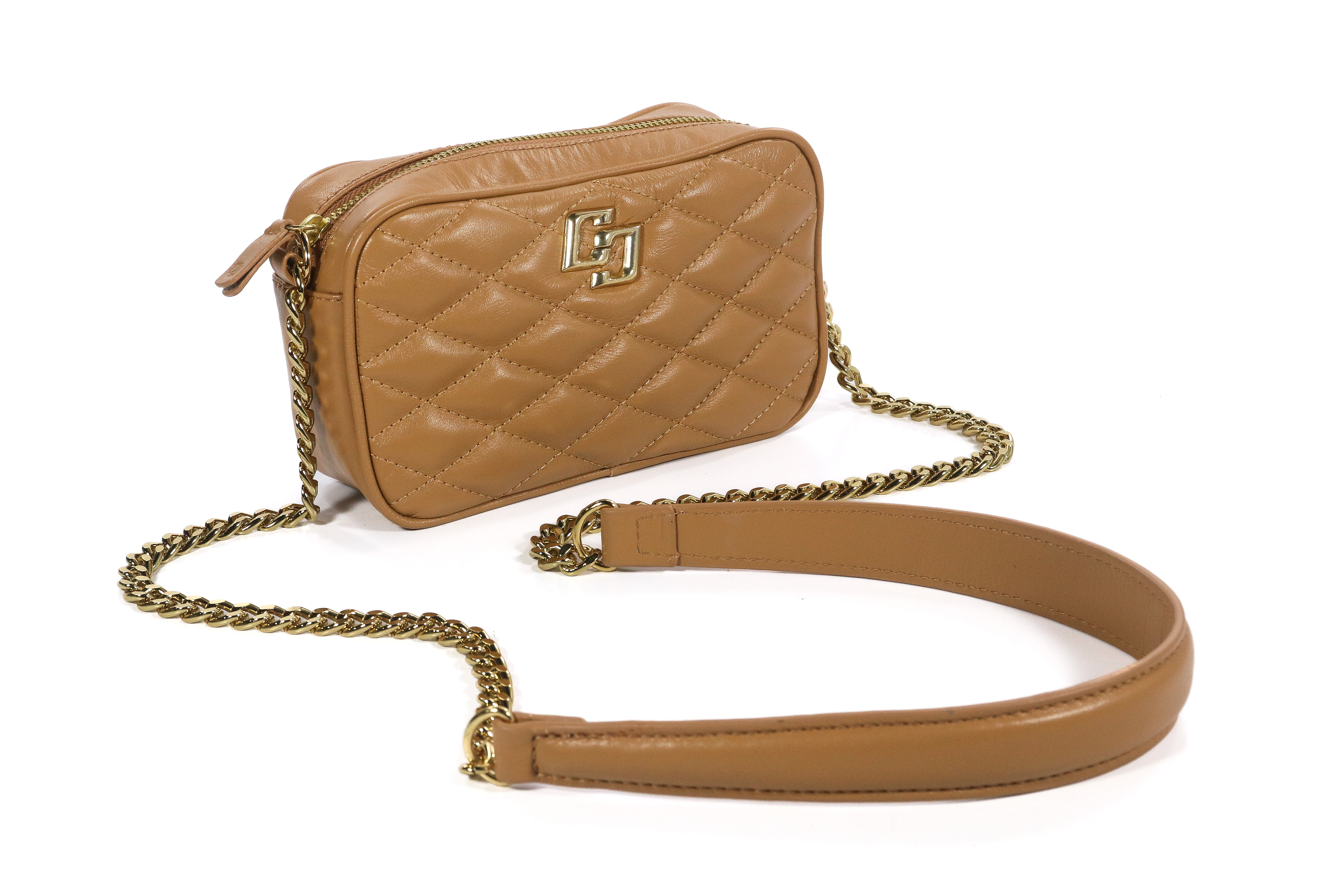 BOLSA COLCCI CROSSBODY KATE COURO U BEGE EGIDO