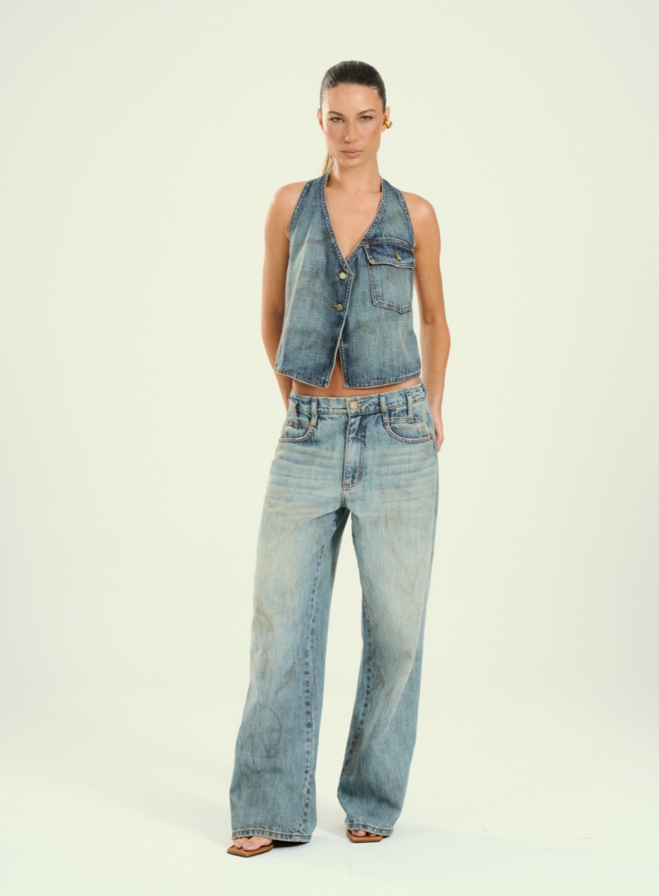 CALÇA JEANS LILIAN 34 INDIGO