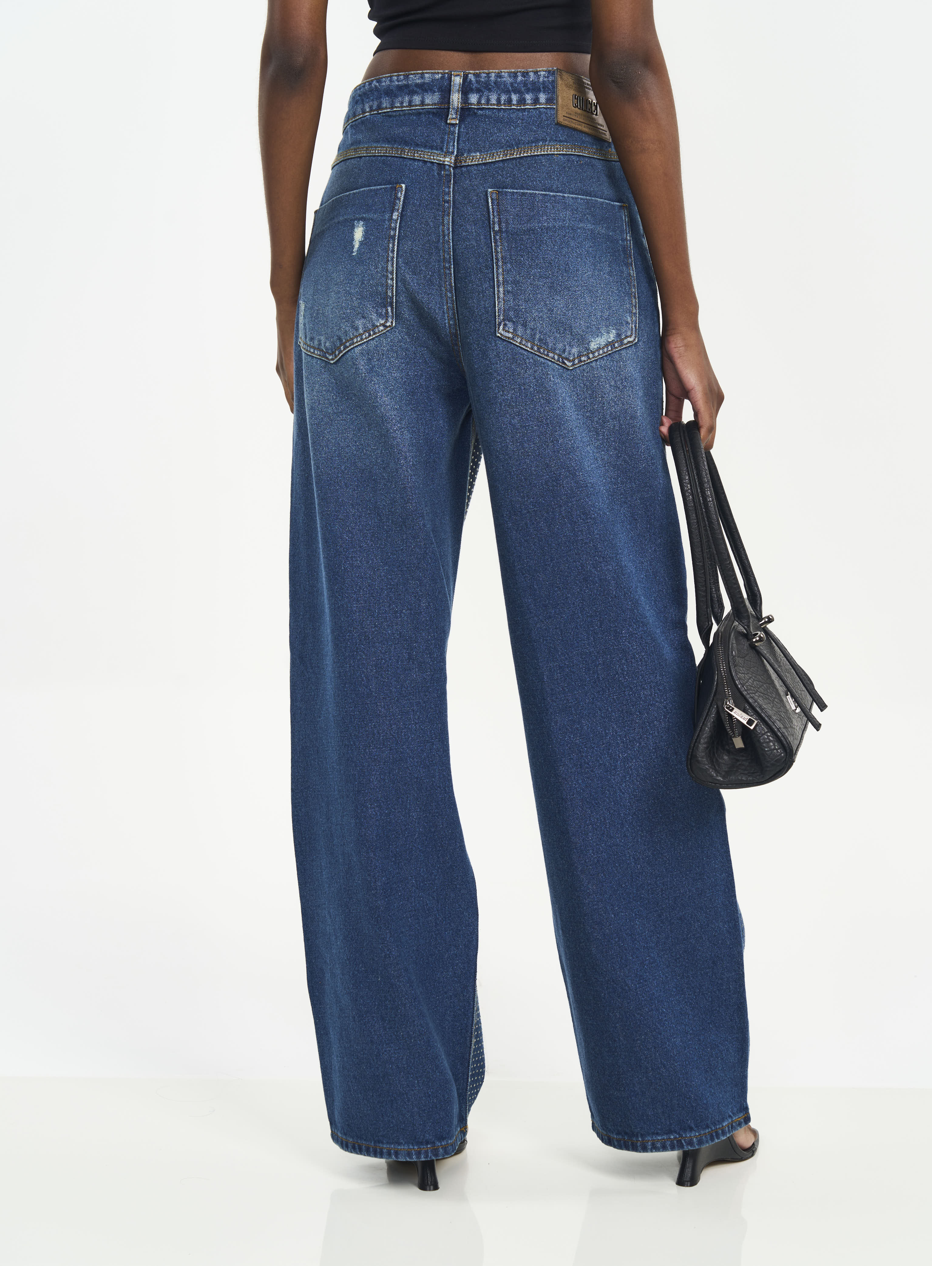 CALÇA JEANS BRUNA LOW 36 INDIGO