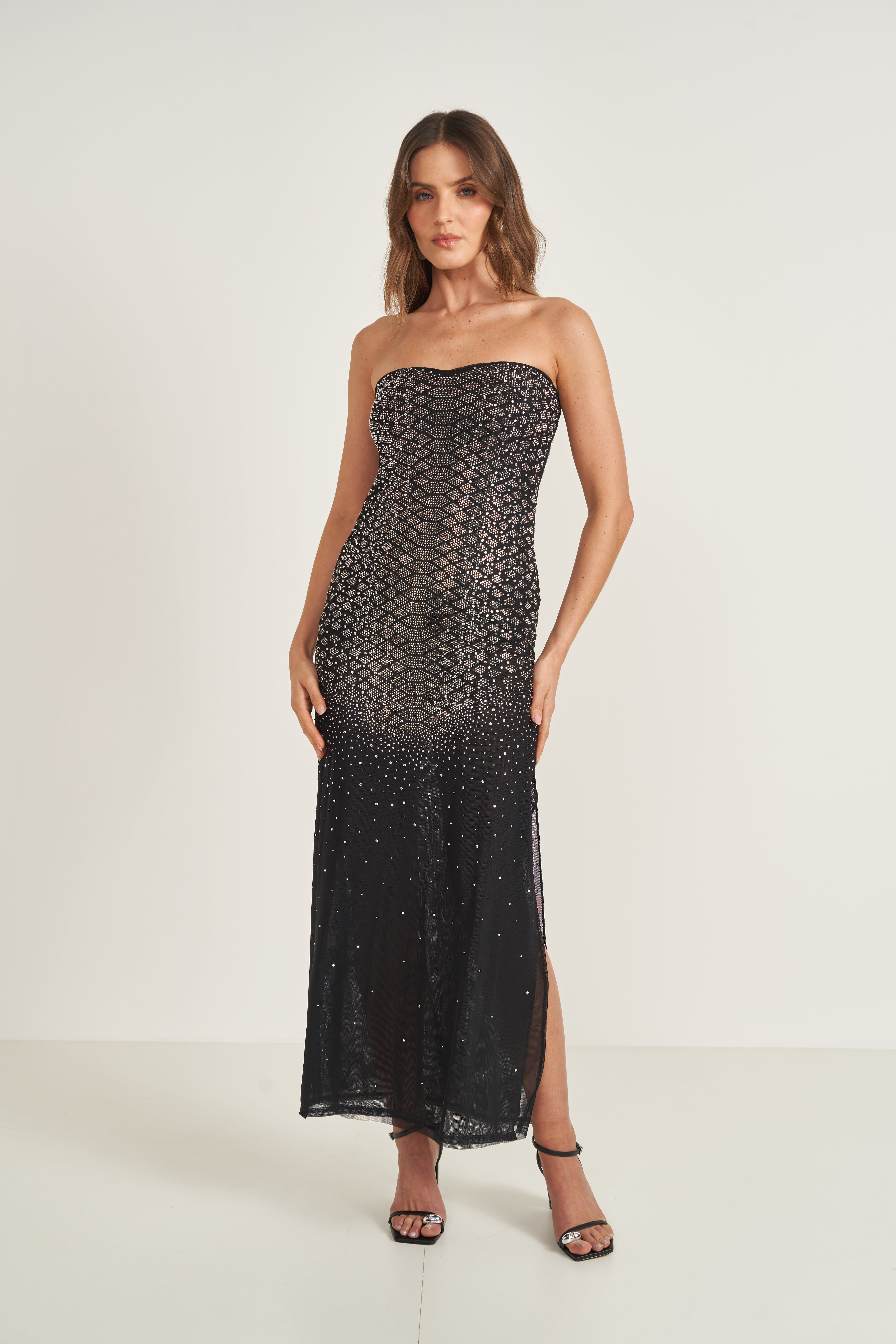 VESTIDO TULE G PRETO