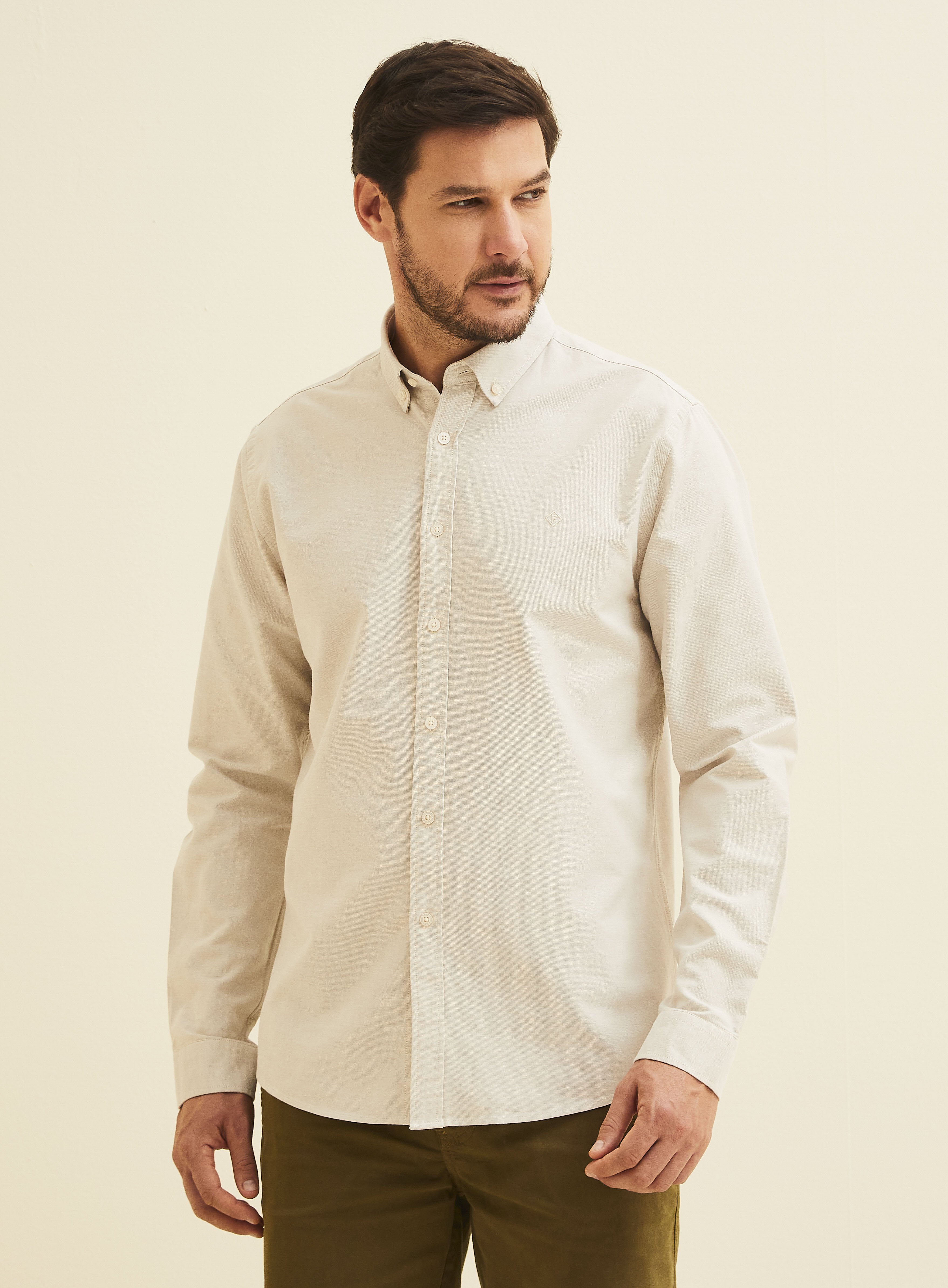 CAMISA SLIM FIT 3 AZUL