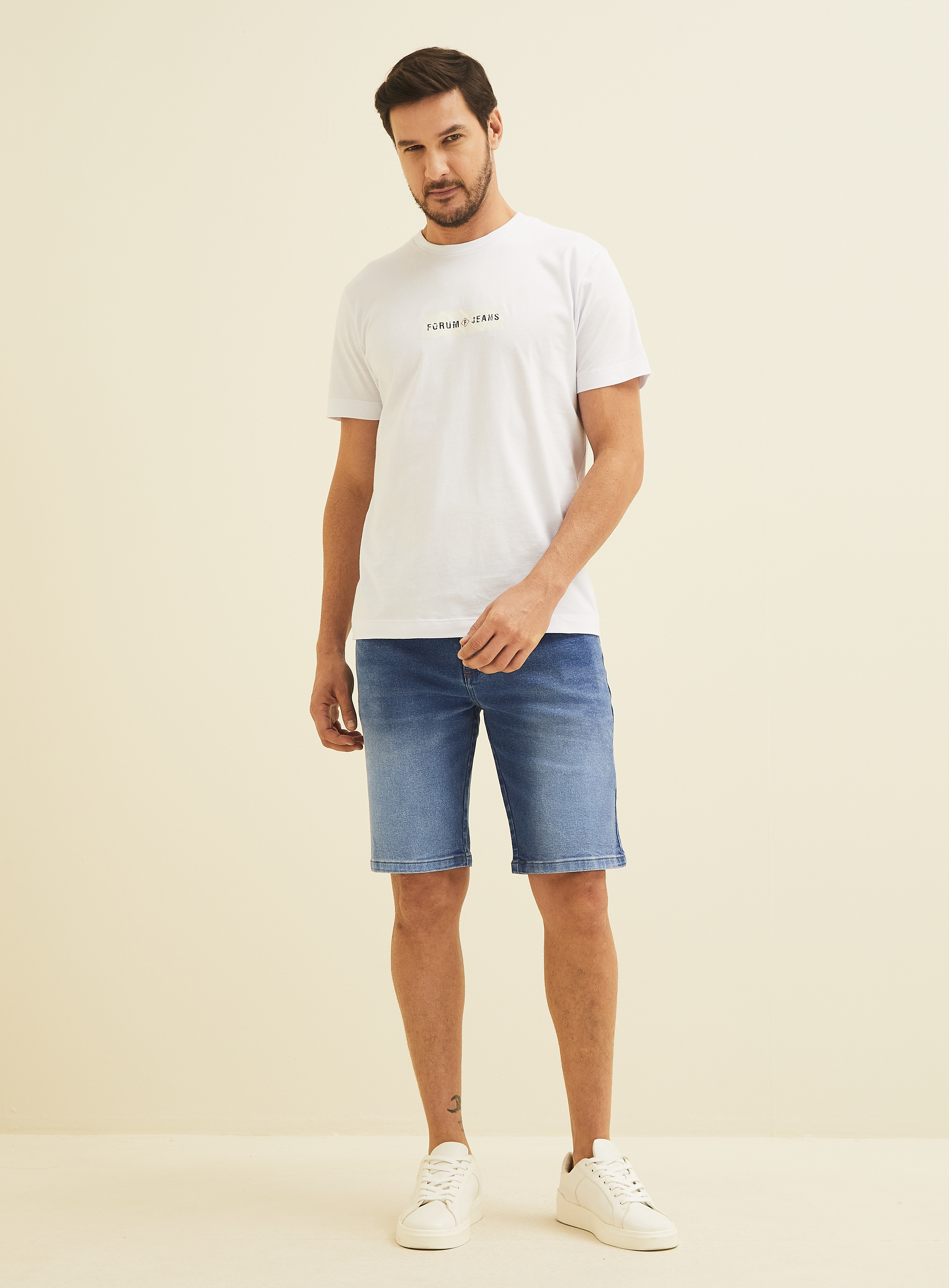 BERMUDA JEANS PAUL SLIM 38 INDIGO