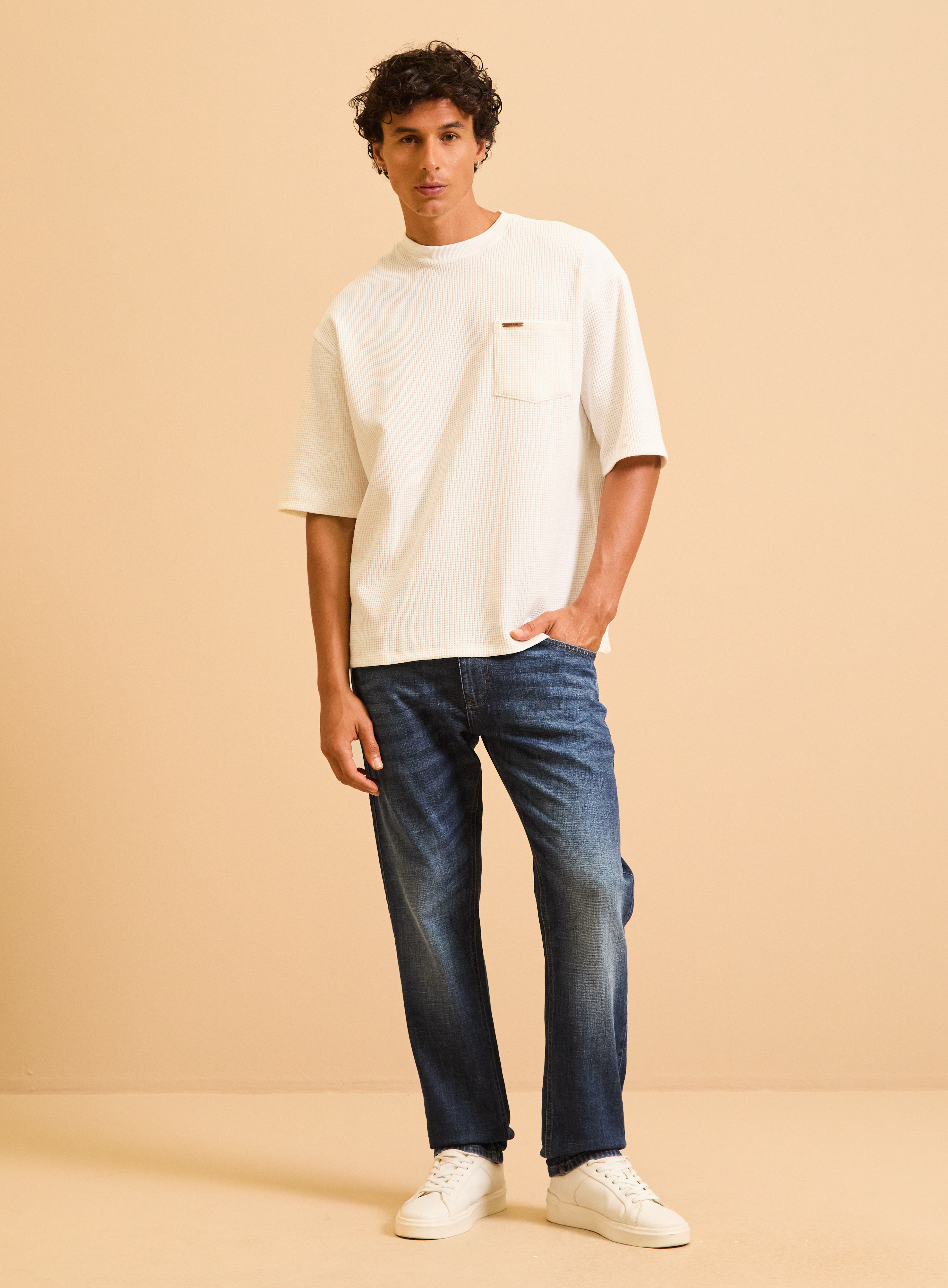 CALÇA JEANS PAUL SLIM 42 INDIGO