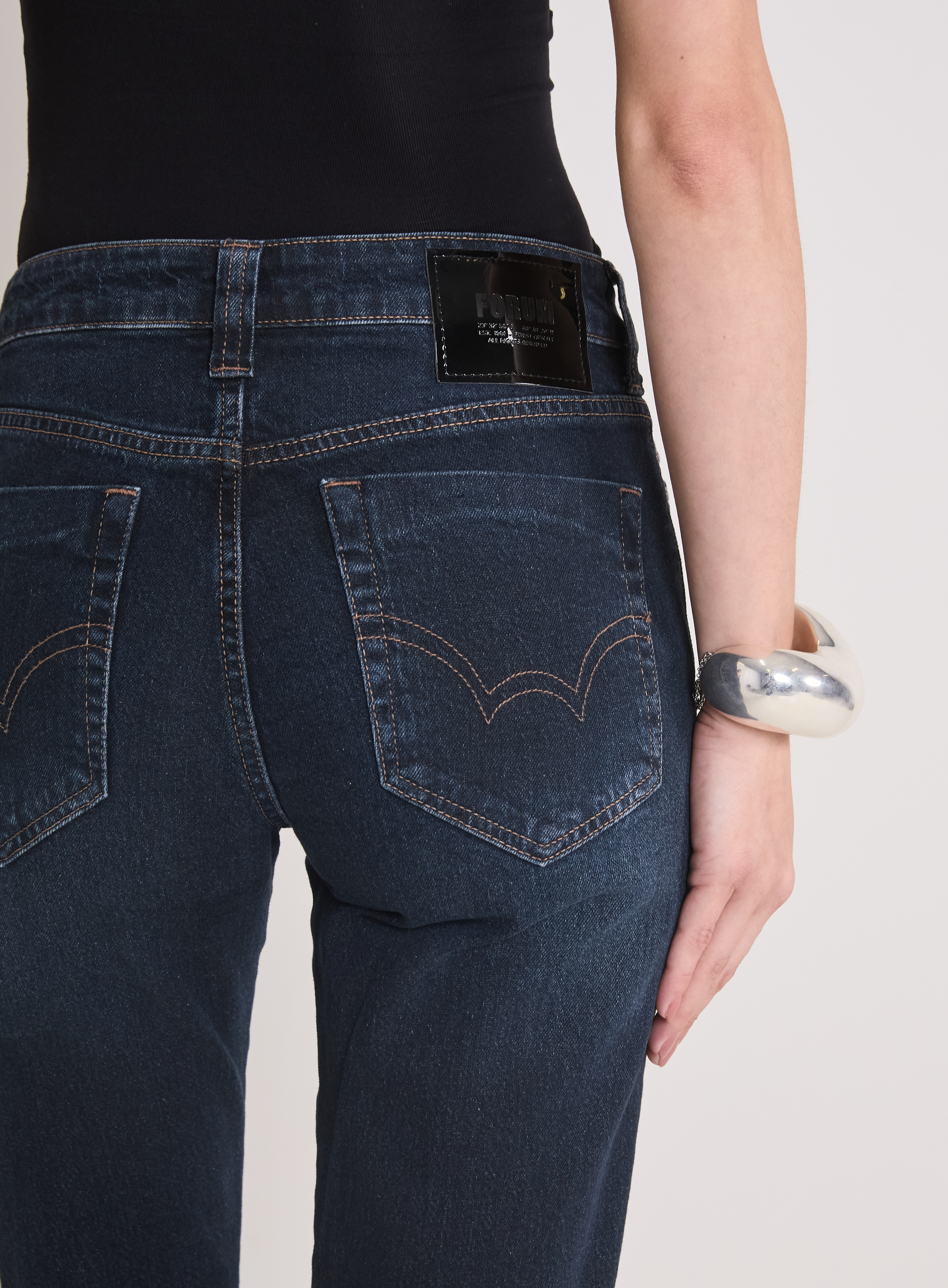 CALÇA JEANS MARISA 2 SLIM 44 INDIGO