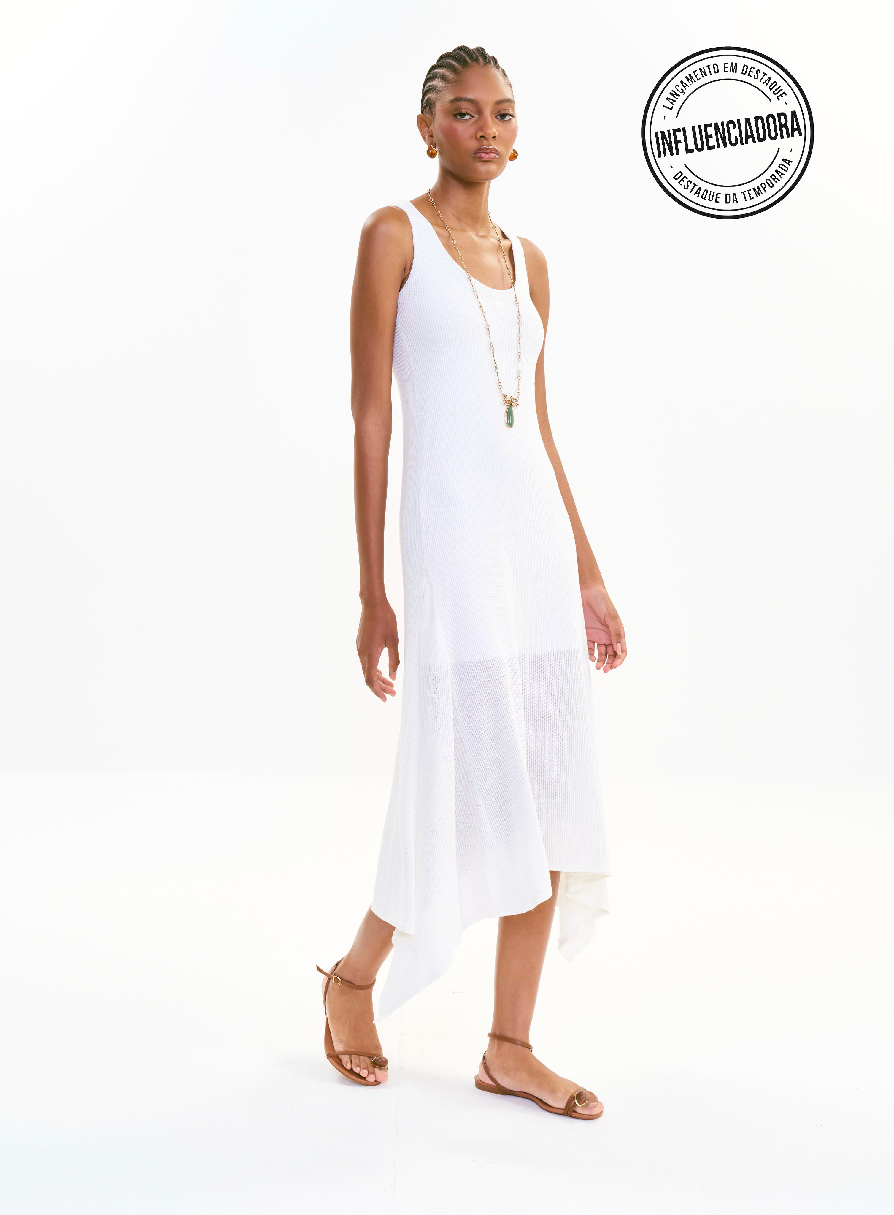 VESTIDO COLCCI GG OFF SHELL