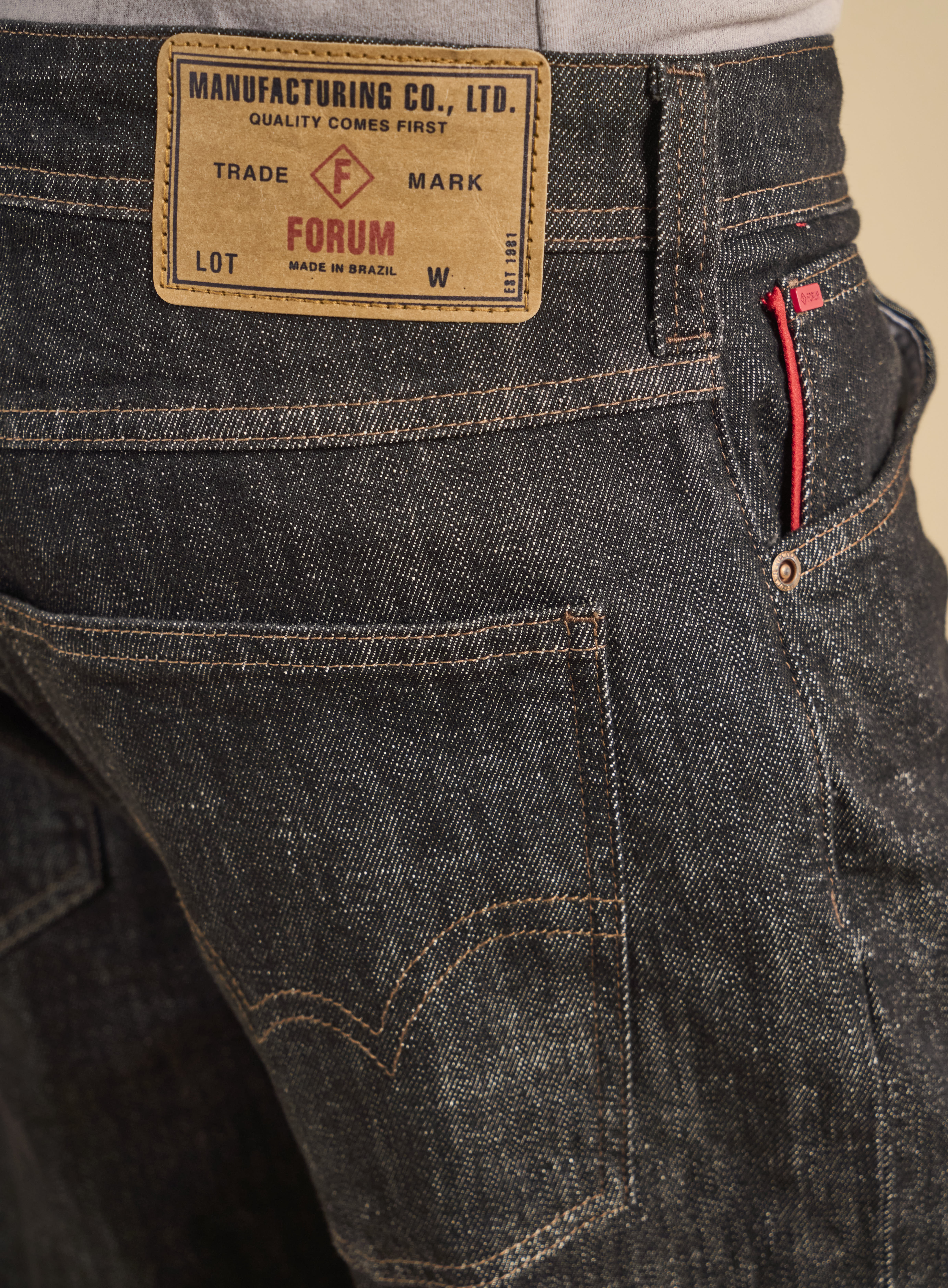 CALÇA JEANS HISTORY 38 IND.PRETO