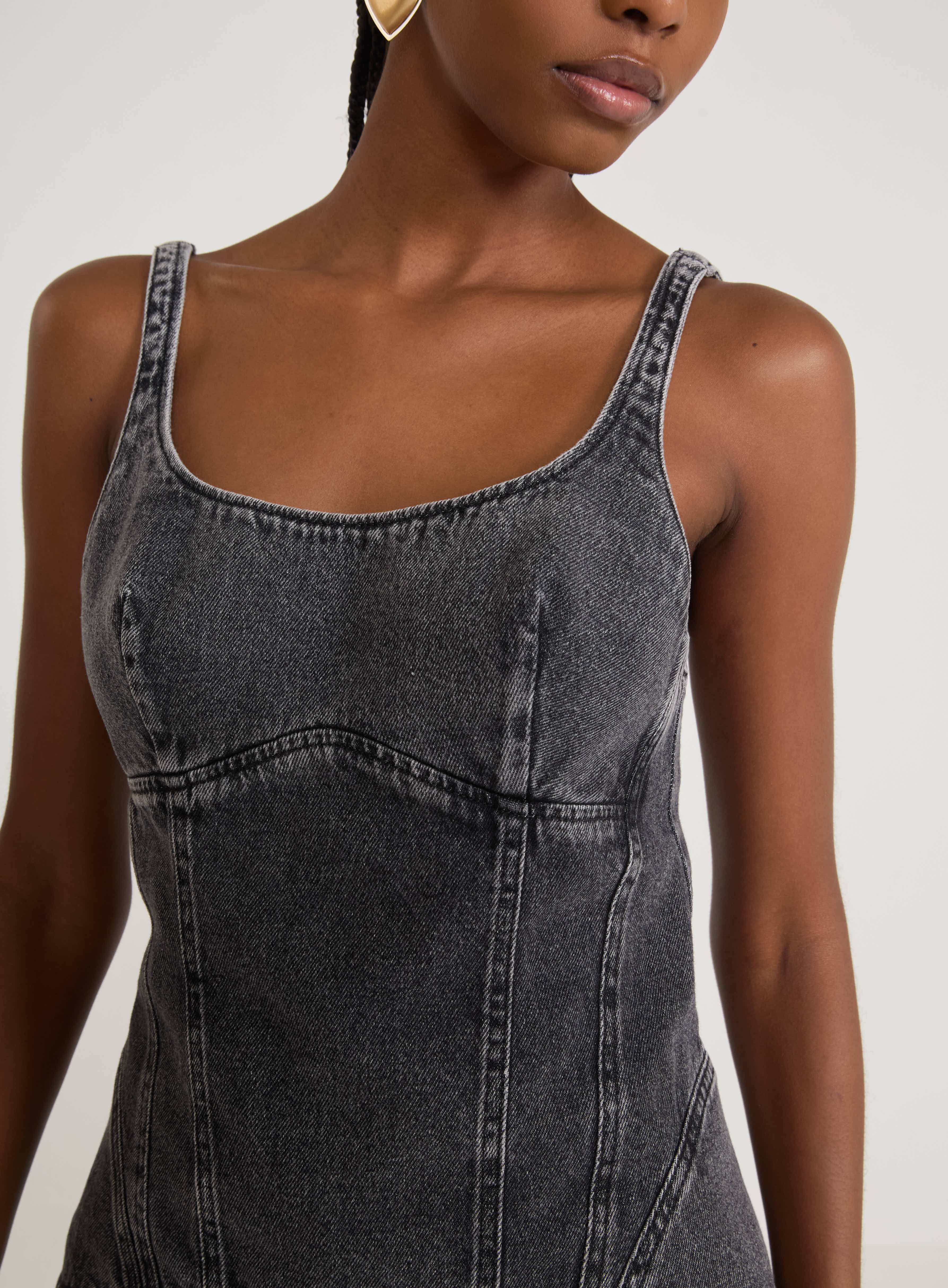 BLUSA JEANS M IND.PRETO