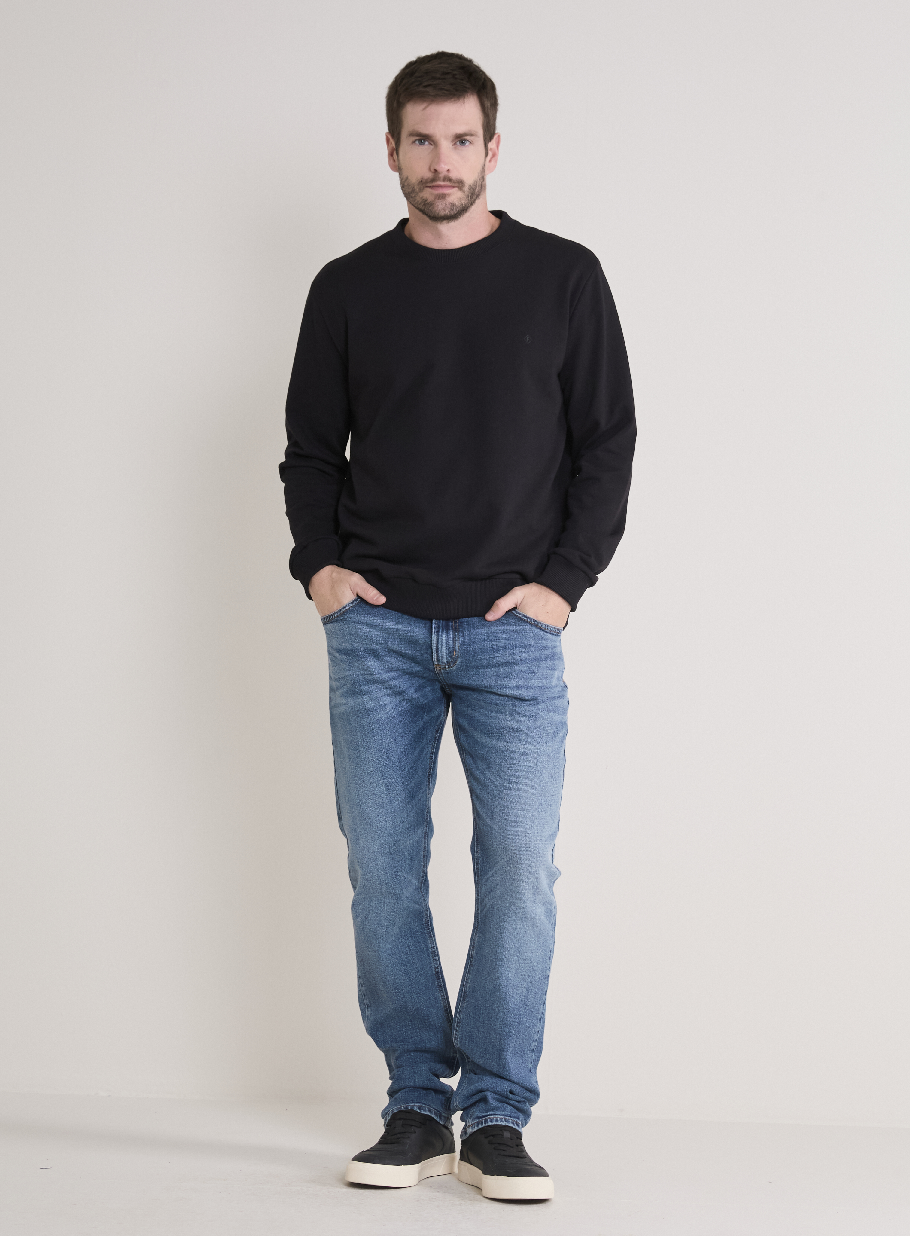 CALÇA JEANS PAUL SLIM 42 INDIGO